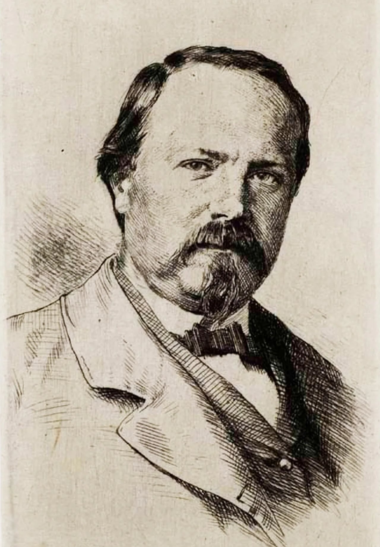 Porträt von Nicolas Defrêcheux (1825–1874) – Gedenkseite