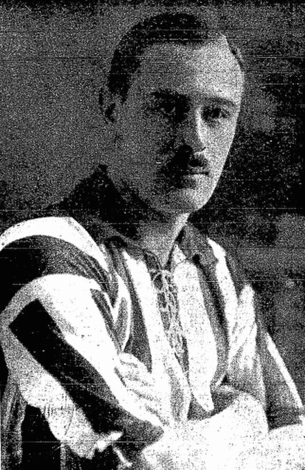 Porträt von Stefan Popiel (1896–1927) – Gedenkseite