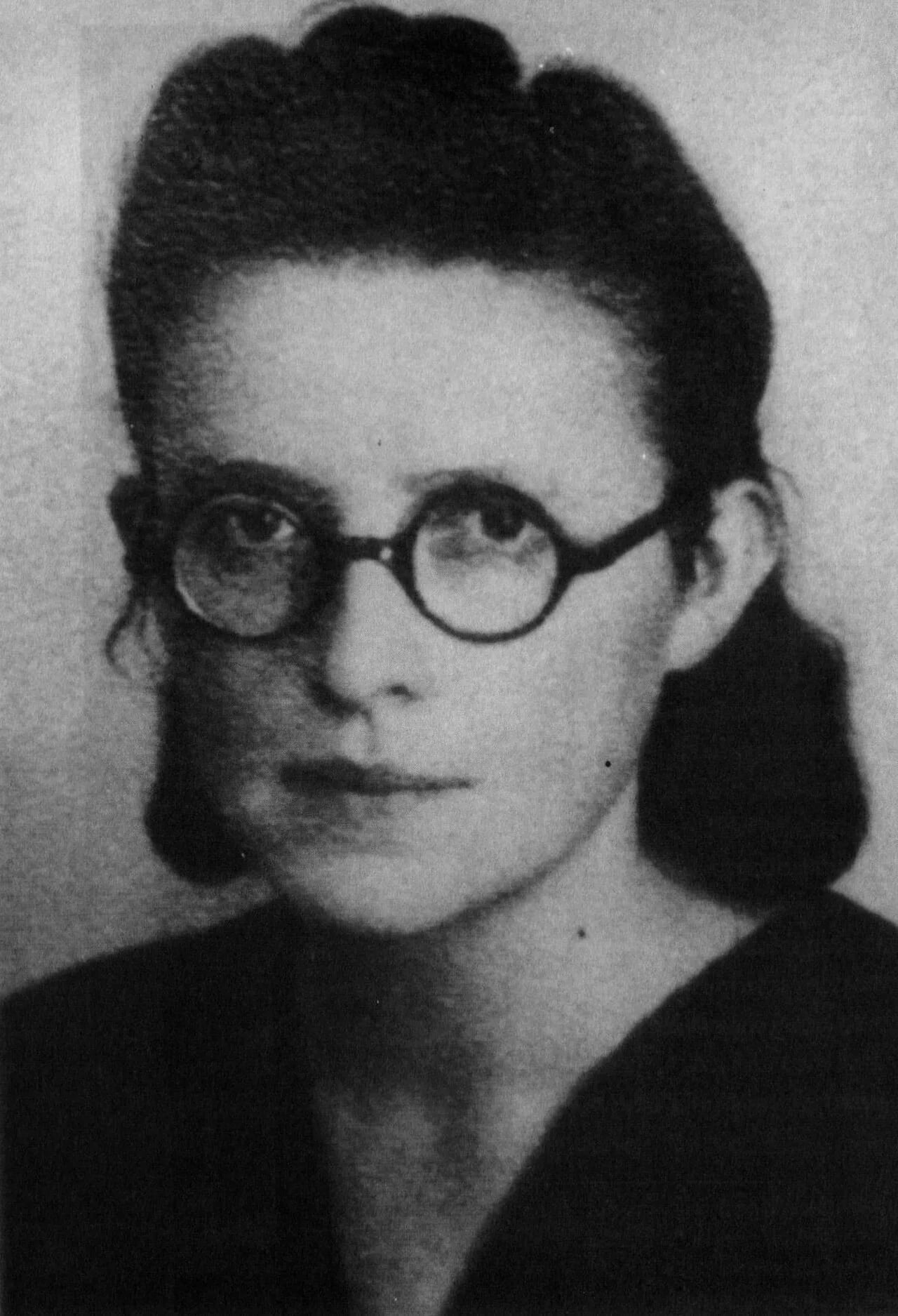 Porträt von Stefania Łącka (1914–1946) – Gedenkseite