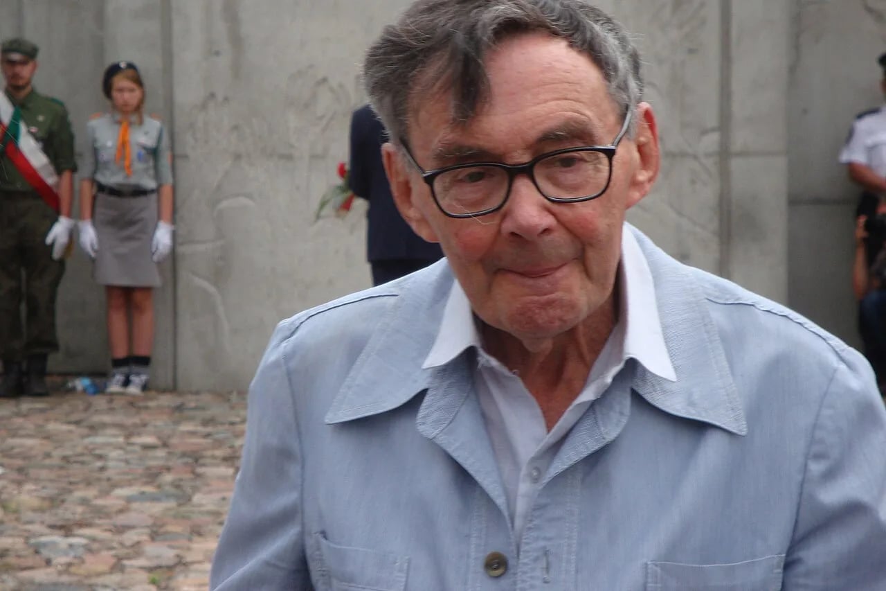 Porträt von Marian Turski (1926–2025) – Gedenkseite