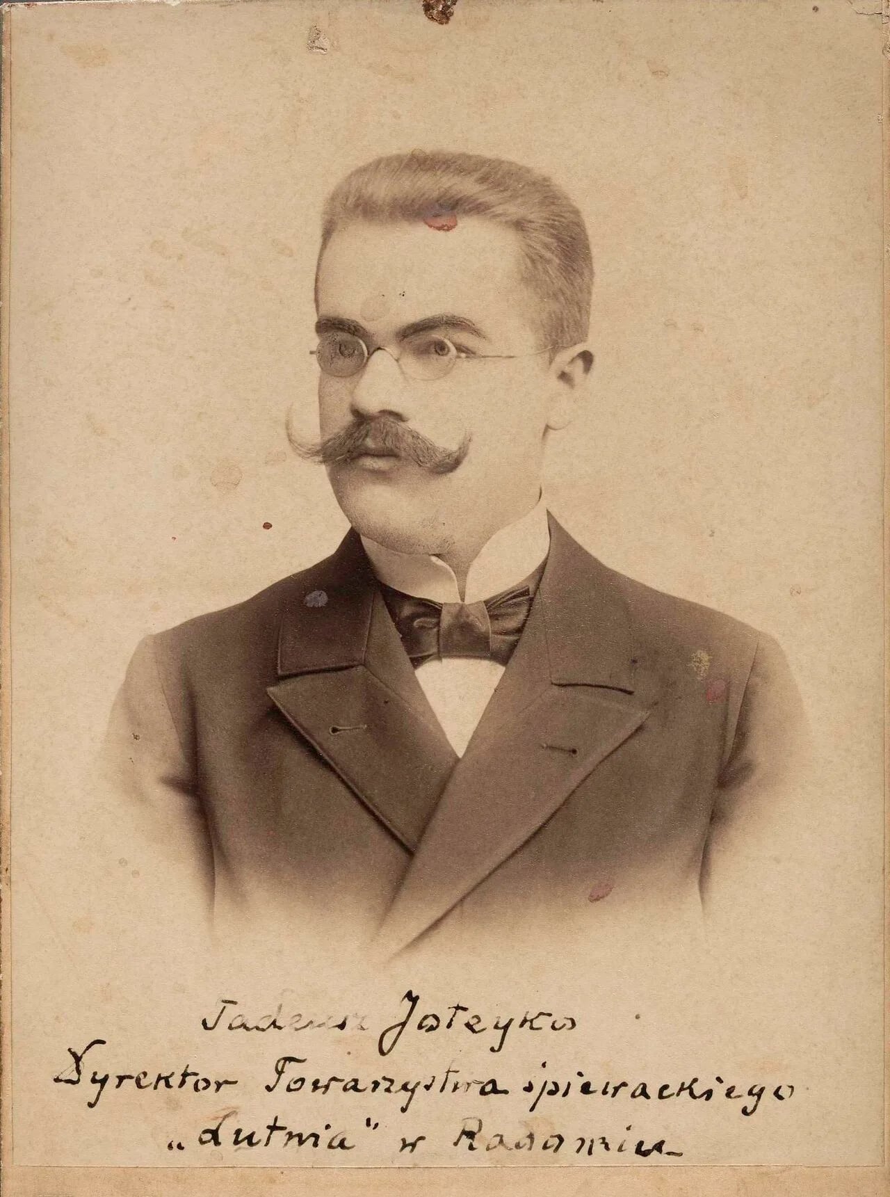 Porträt von Tadeusz Joteyko (1872–1932) – Gedenkseite