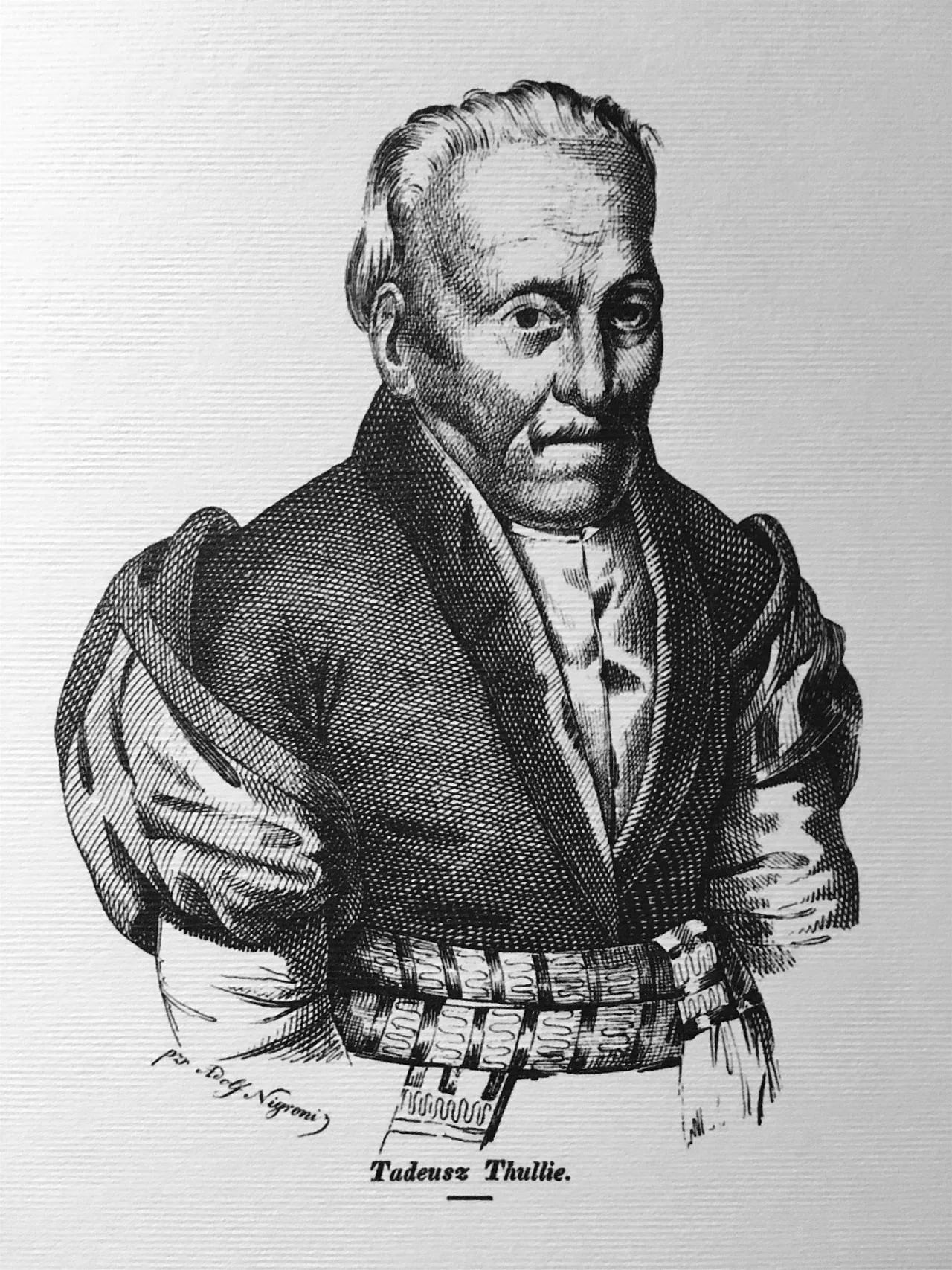 Portrait of Tadeusz Thullie (1741–1843) – memorial page