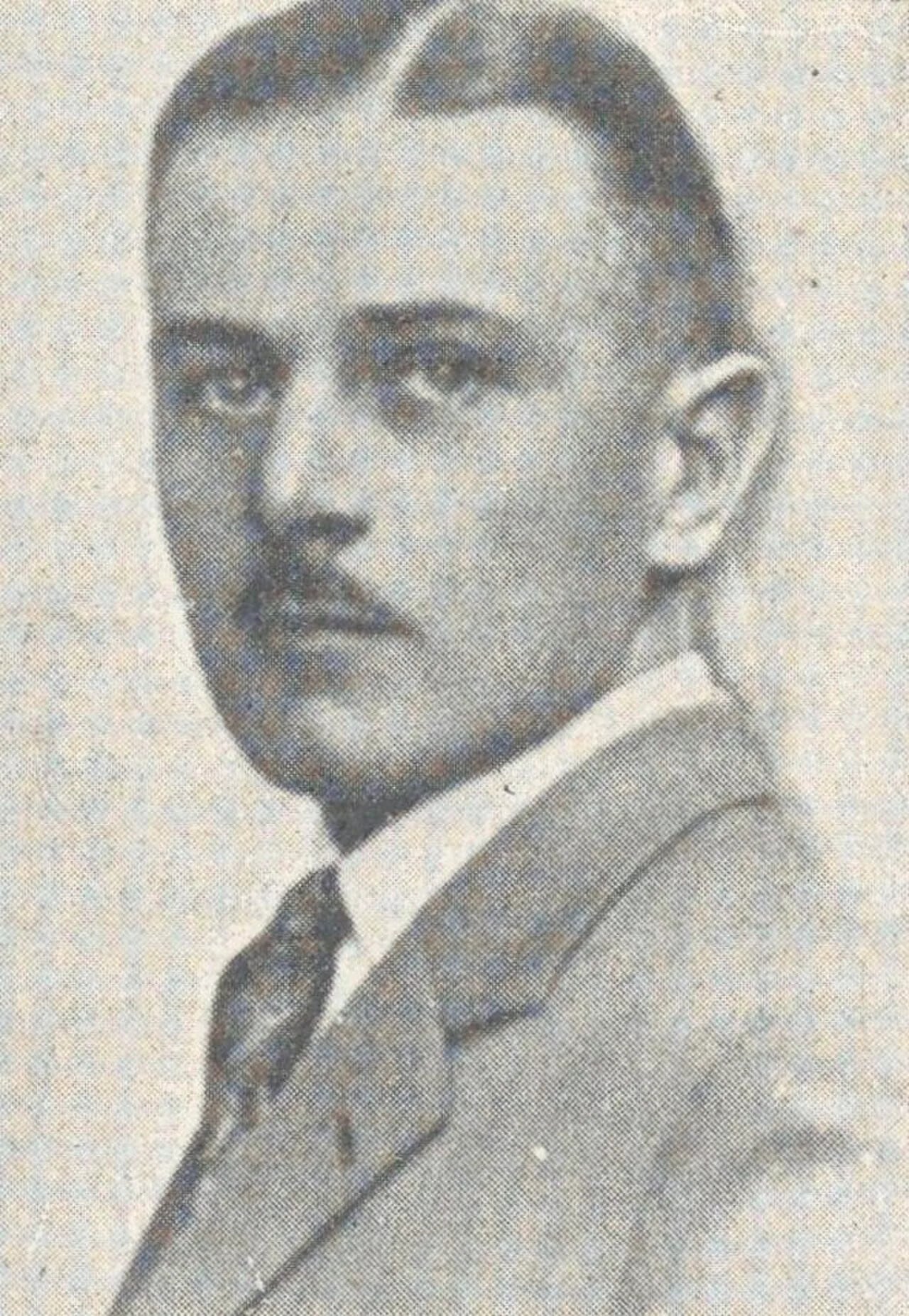 Porträt von Tadeusz de Thun (1897–1974) – Gedenkseite