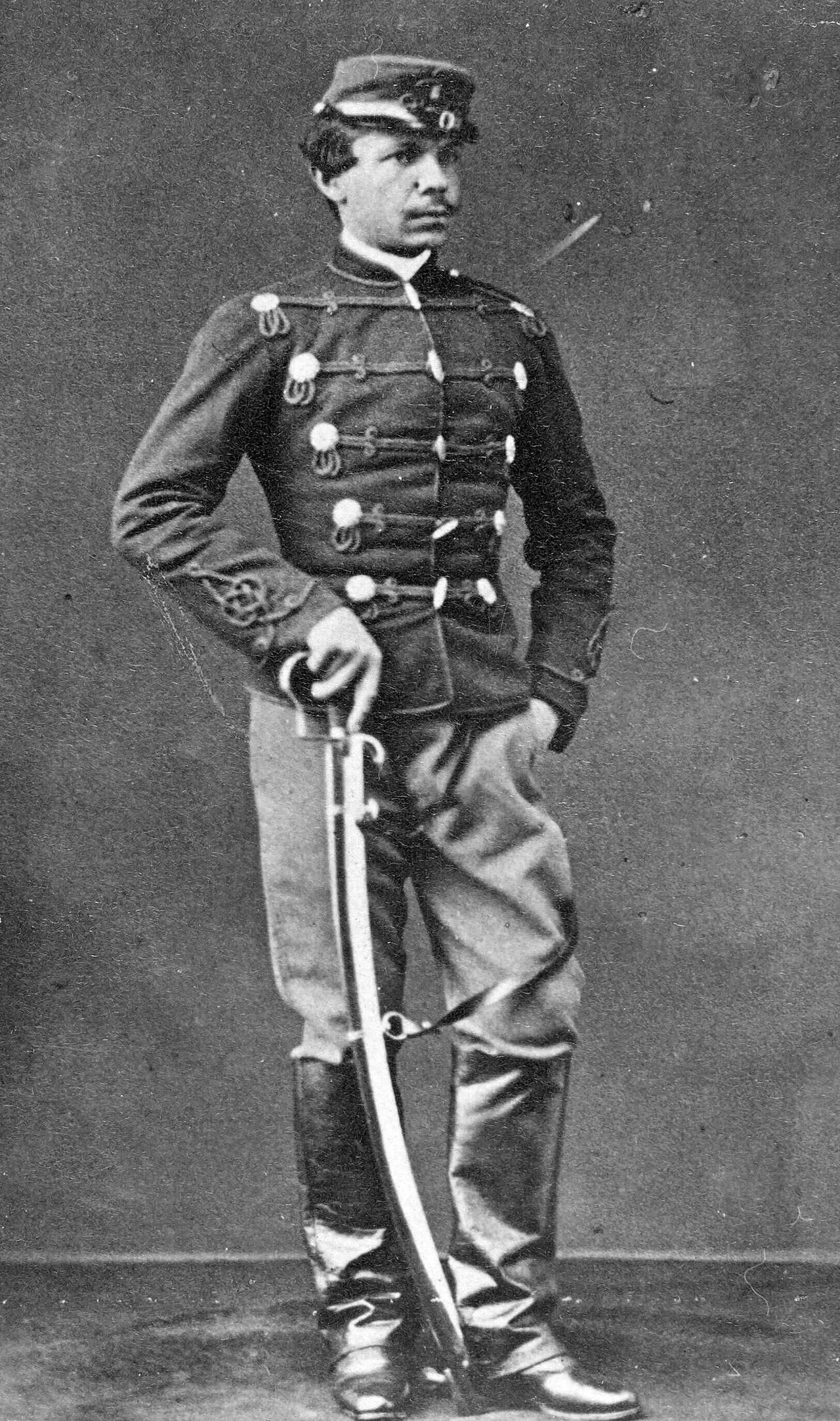 Porträt von Teodor Leon Cieszkowski (1833–1863) – Gedenkseite