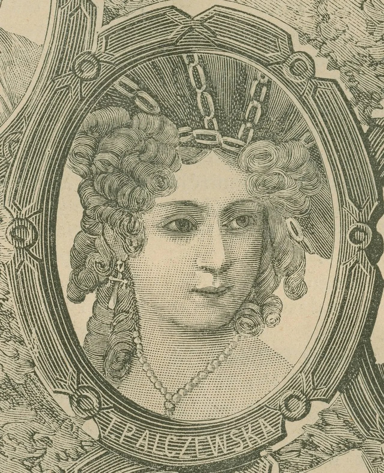Porträt von Teresa Palczewska (1805–1858) – Gedenkseite
