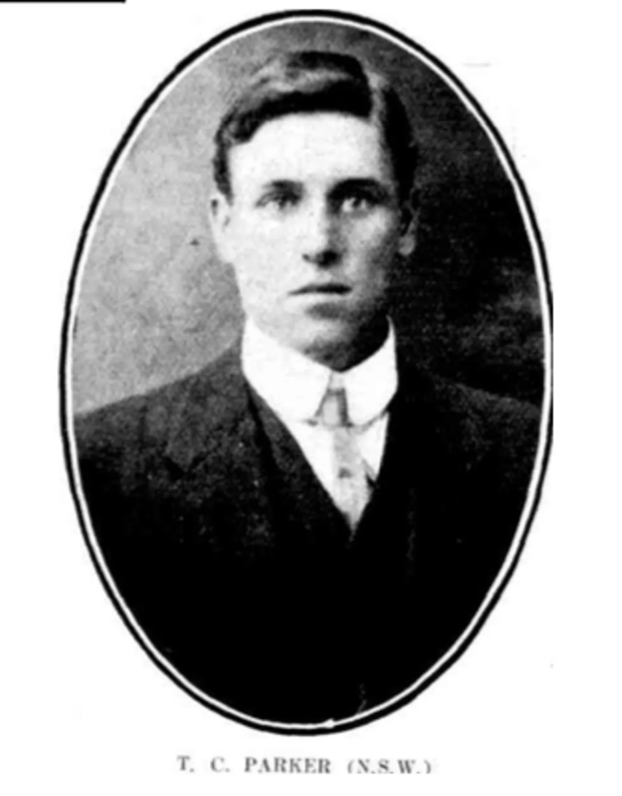 Porträt von Thomas Parker (1883–1965) – Gedenkseite