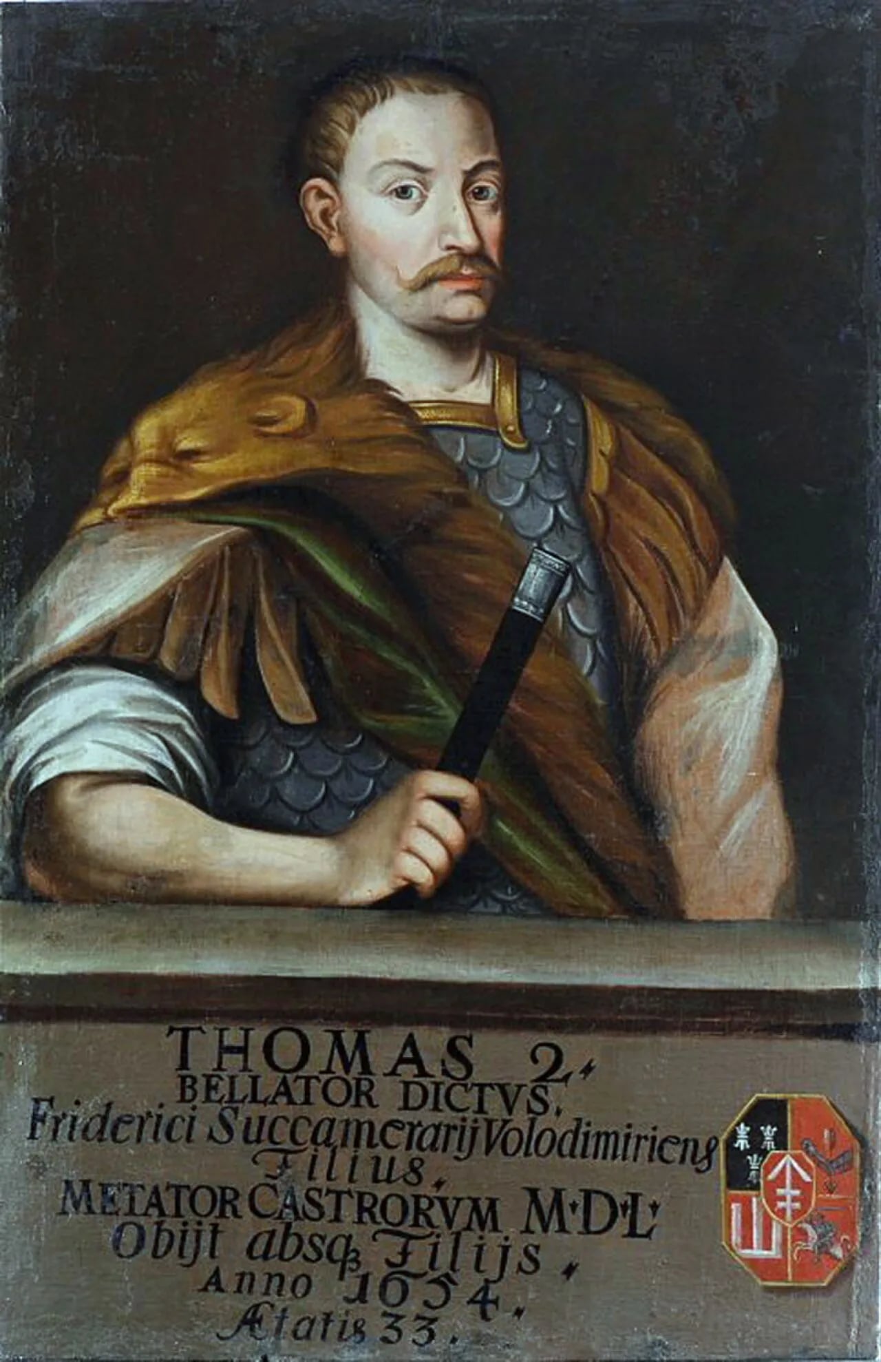 Portrait of Tomasz Kazimierz Sapieha (1621–1654) – memorial page