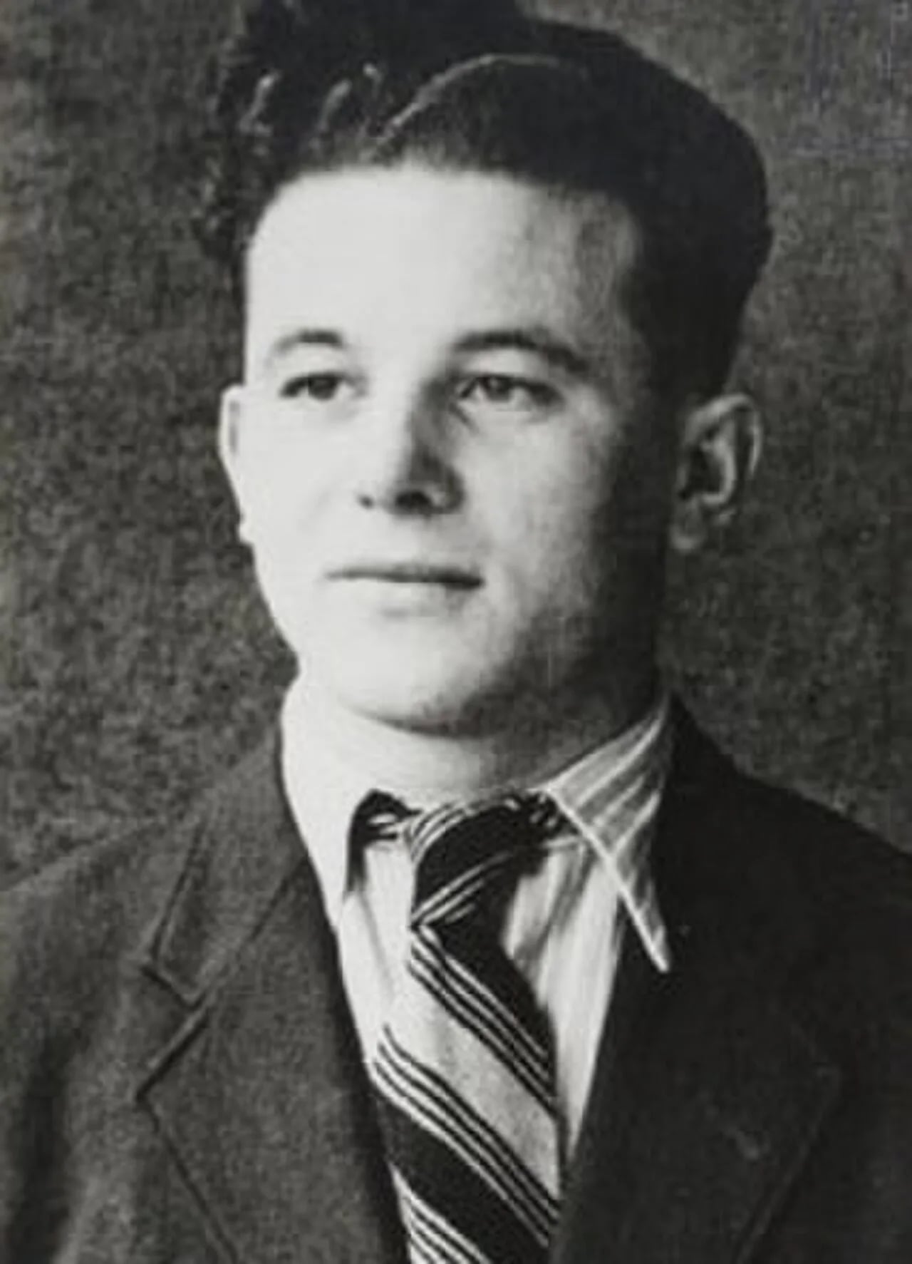 Porträt von Viliam Gerik (1920–1947) – Gedenkseite