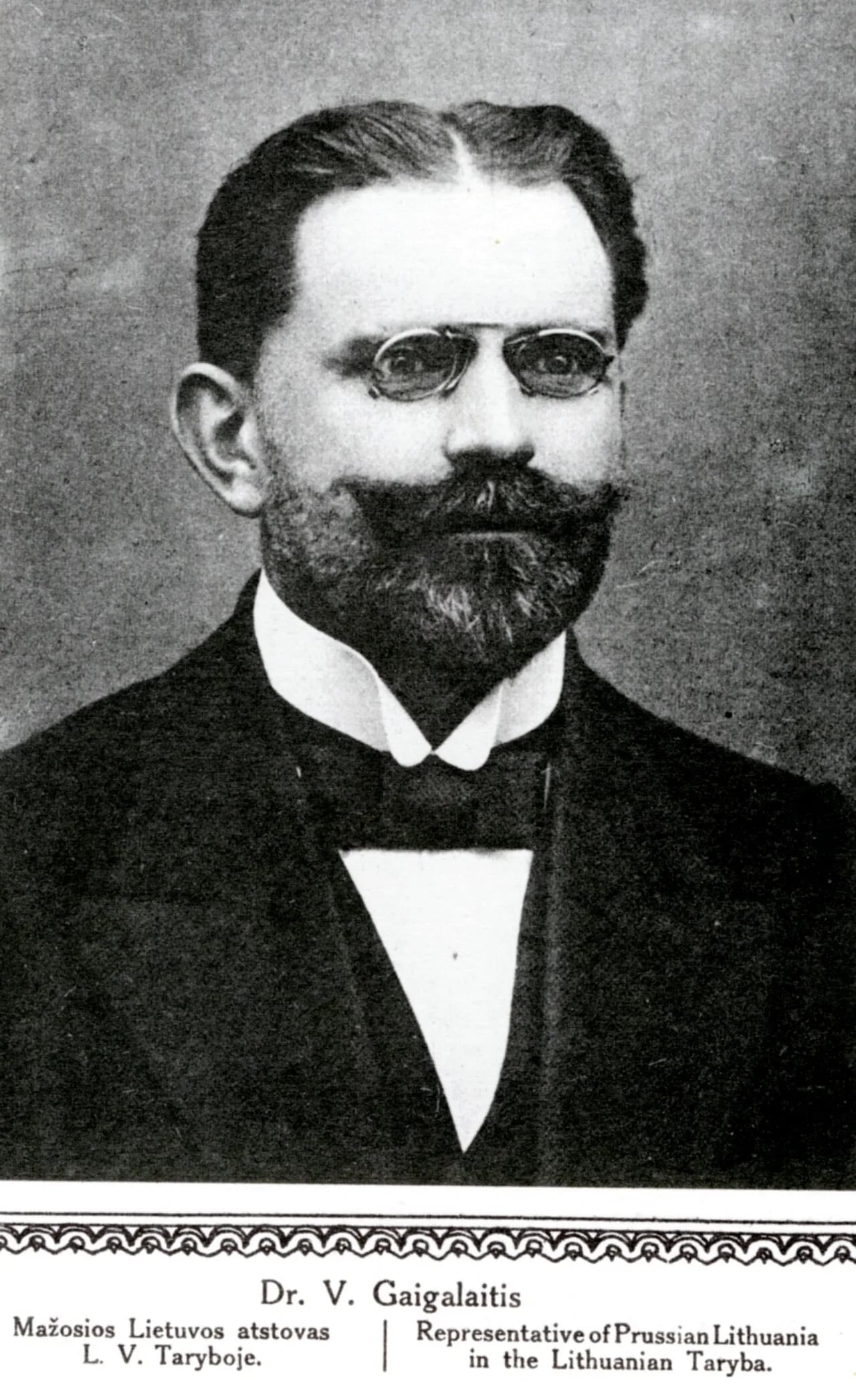 Portrait of Wilhelm Gaigalat (1870–1945) – memorial page