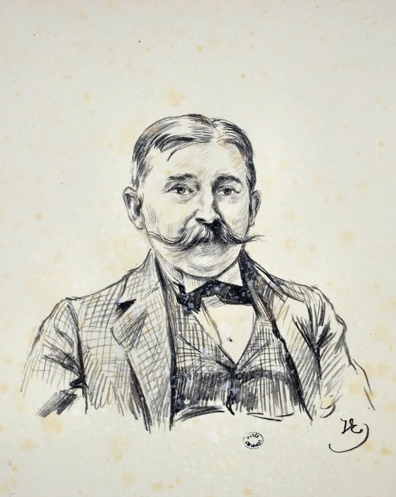 Porträt von Jan Chełmiński (1851–1925) – Gedenkseite