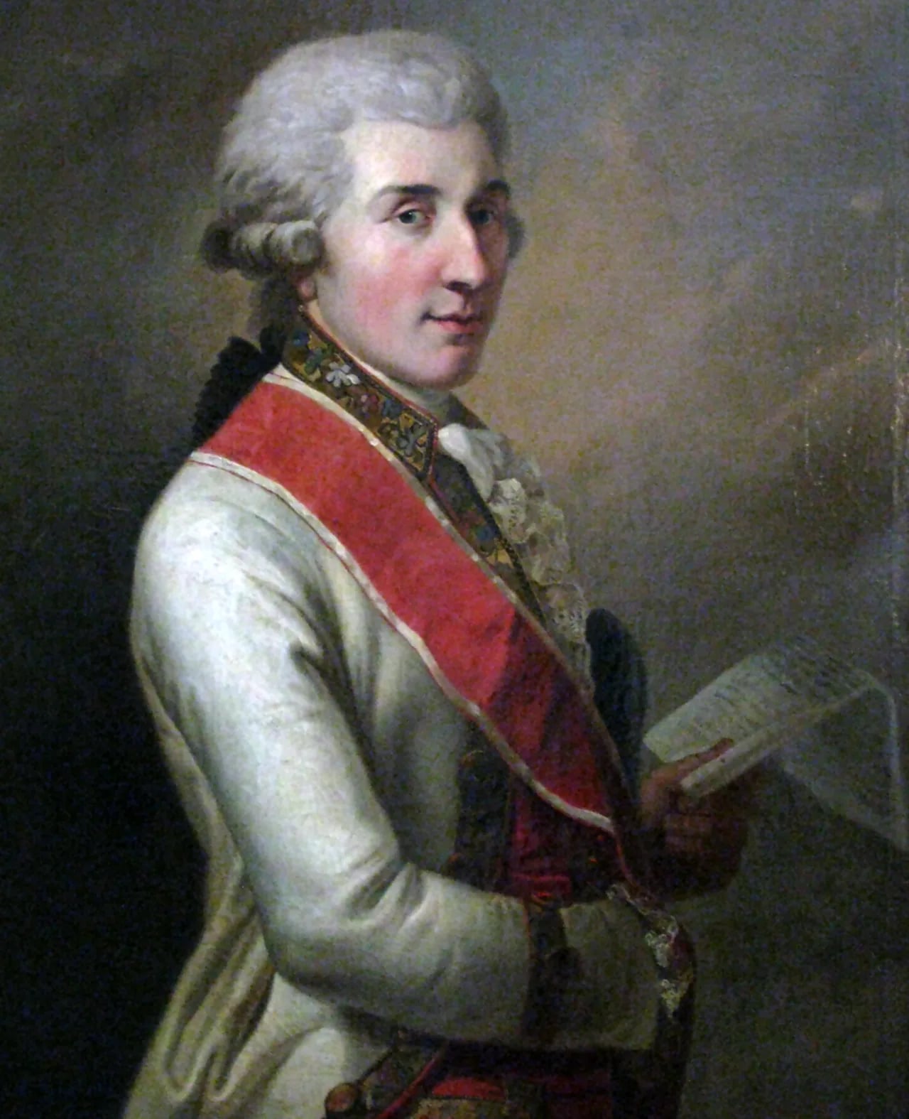 Porträt von Walenty Sobolewski (1765–1831) – Gedenkseite
