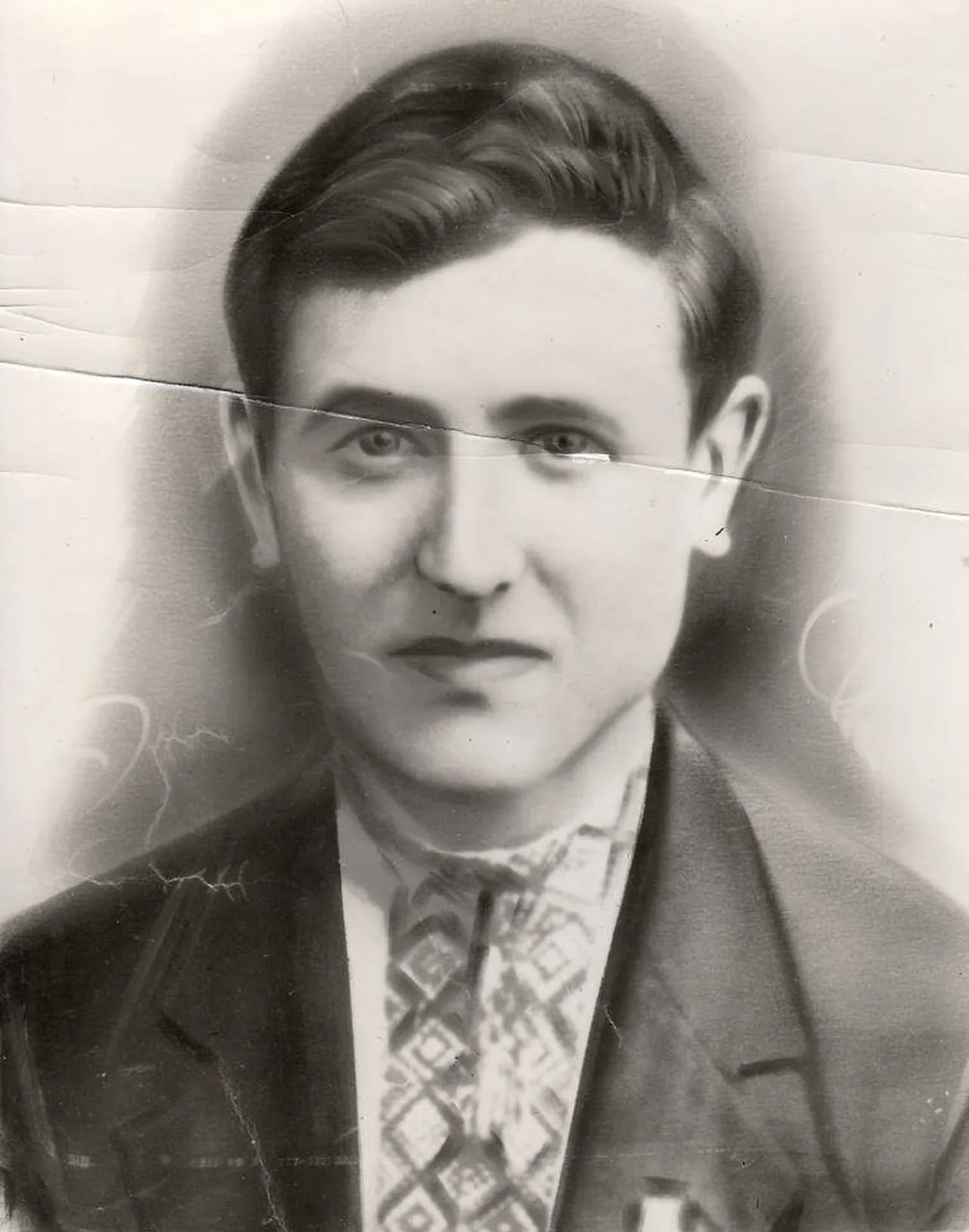 Portrait of Vasyl Andrusyak (1912–1946) – memorial page
