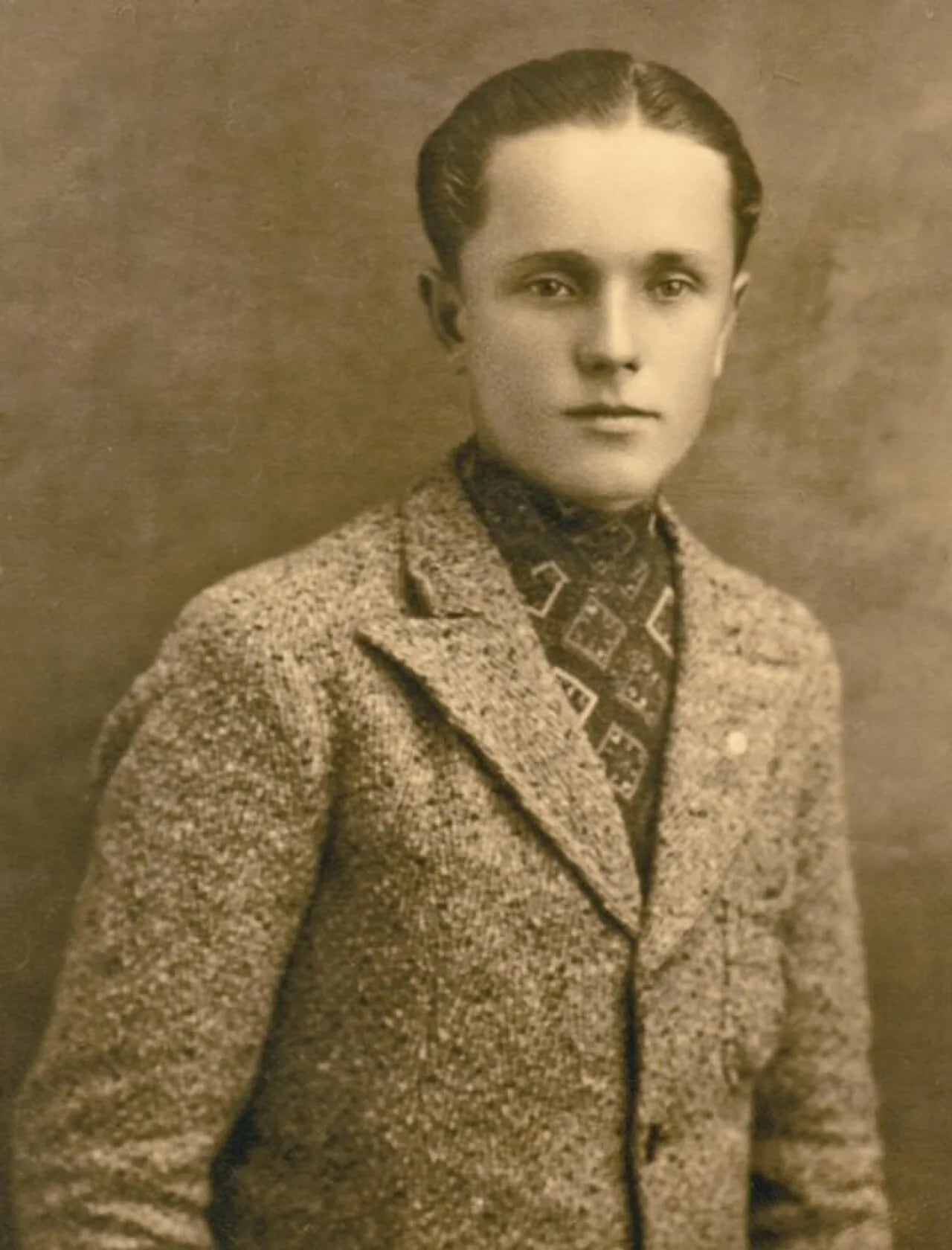 Porträt von Wassyl Bilas (1911–1932) – Gedenkseite