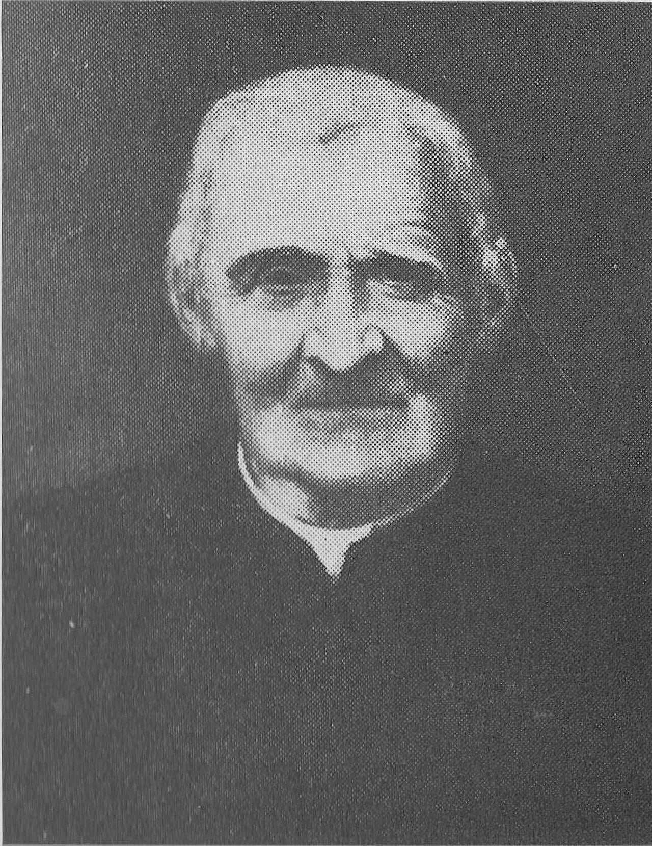 Portrait of Bernard Isidore Clasen (1829–1902) – memorial page