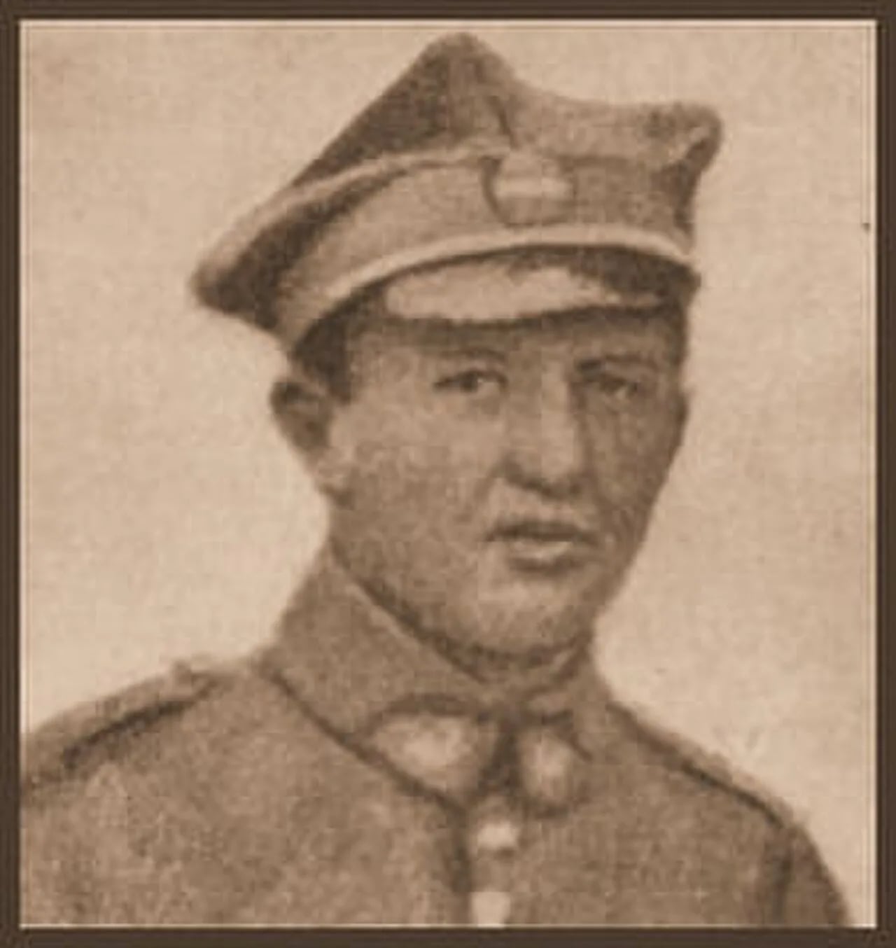 Porträt von Wiktor Wolski (1895–1919) – Gedenkseite