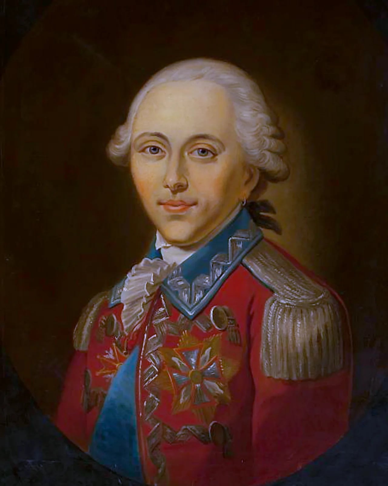 Porträt von Wincenty Potocki (1740–1825) – Gedenkseite