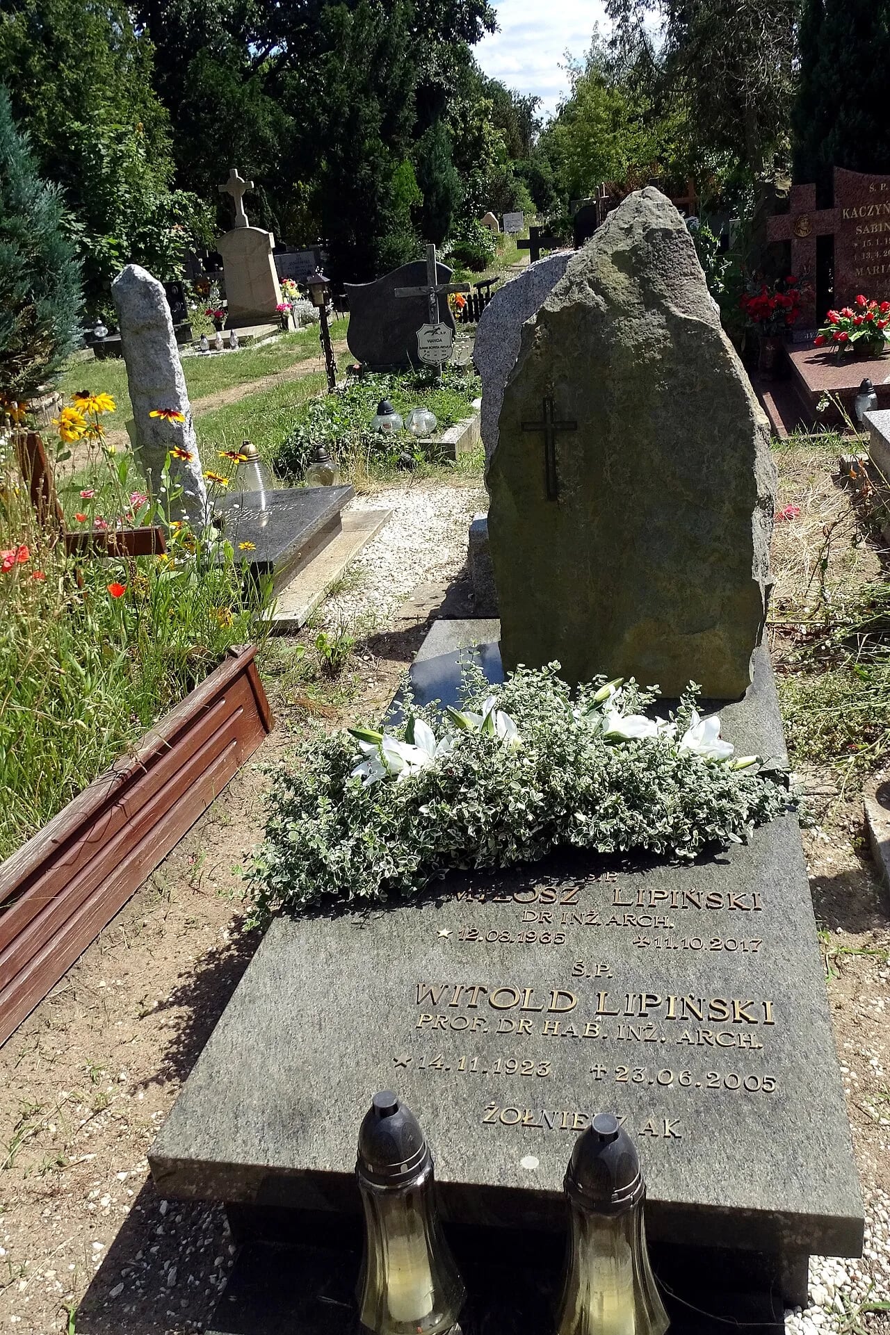 Portrait of Witold Lipiński (1923–2005) – memorial page
