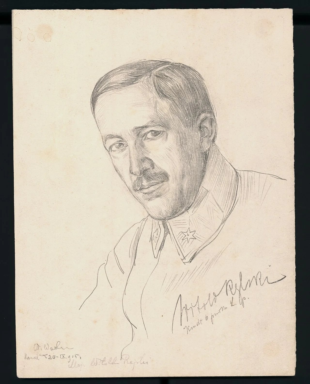 Portrait of Witold Ścibor-Rylski (1871–1926) – memorial page