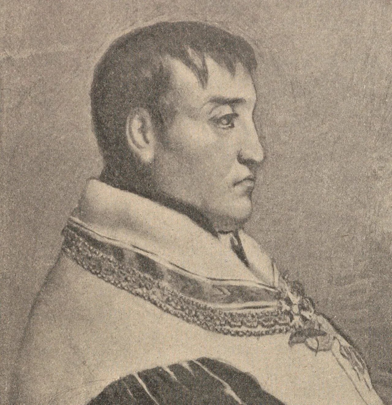 Porträt von Wojciech Szweykowski (1773–1838) – Gedenkseite