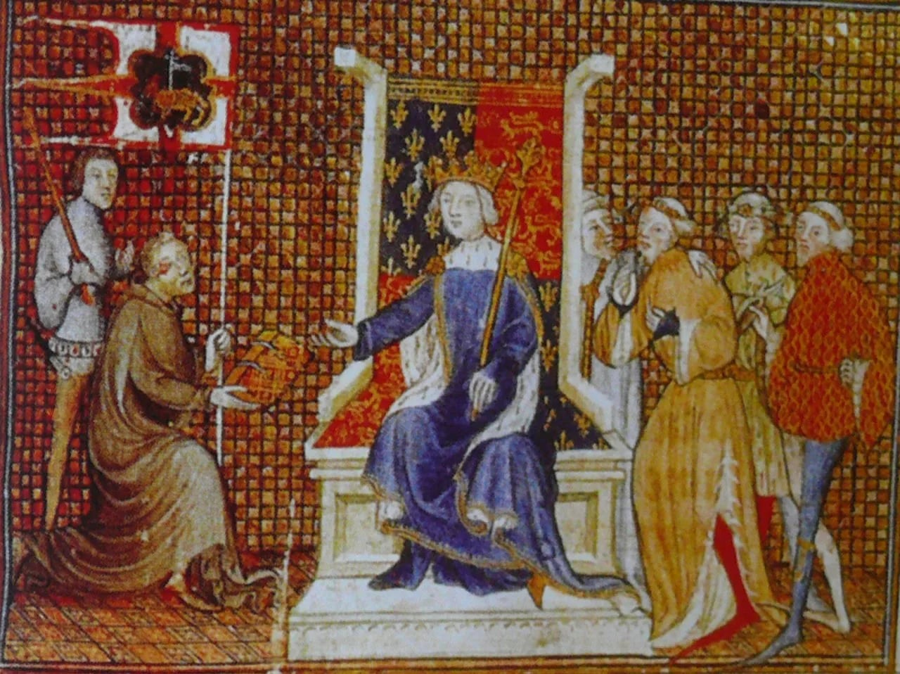Portrait of Philippe de Mézières (1327–1405) – memorial page