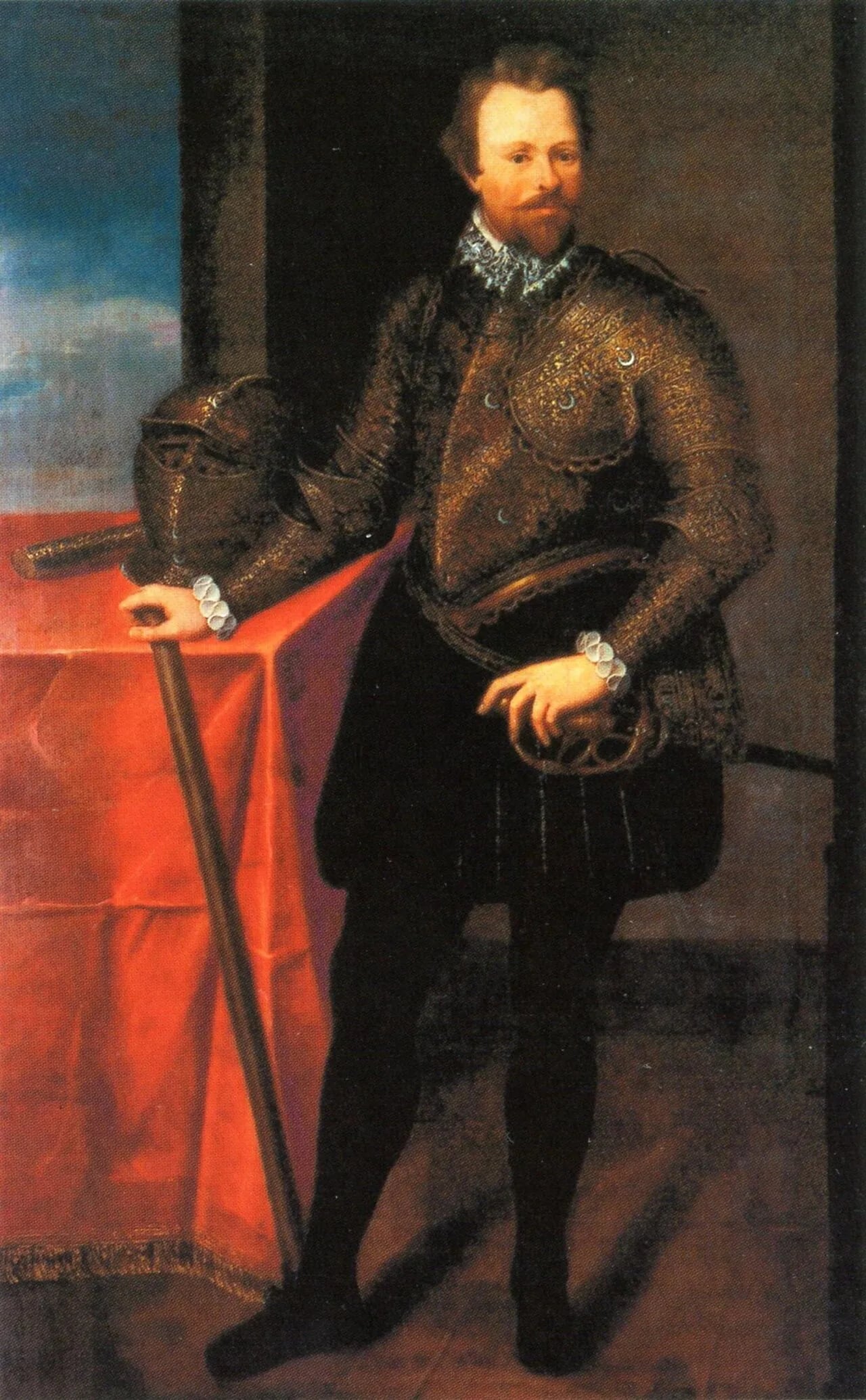 Porträt von Karl Filip von Schweden (1601–1622) – Gedenkseite