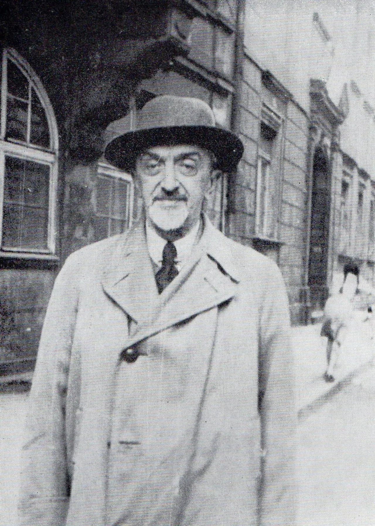 Porträt von Władysław Podlacha (1875–1951) – Gedenkseite