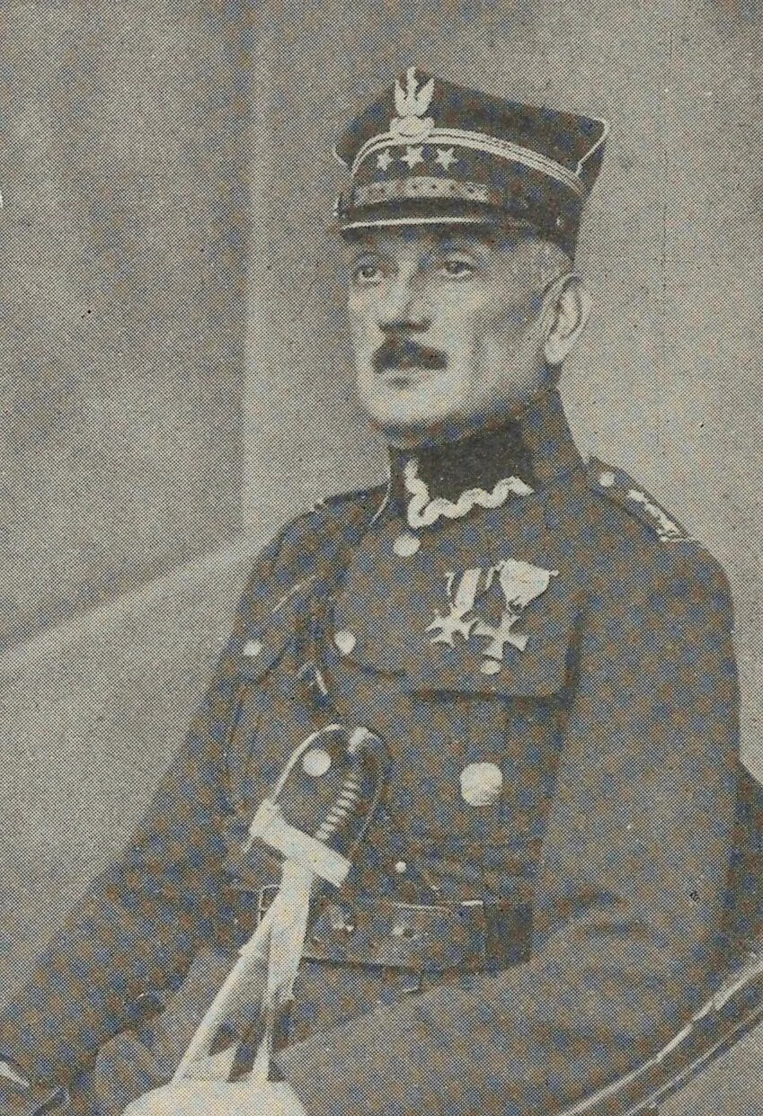 Porträt von Władysław Sczaniecki (1869–1942) – Gedenkseite