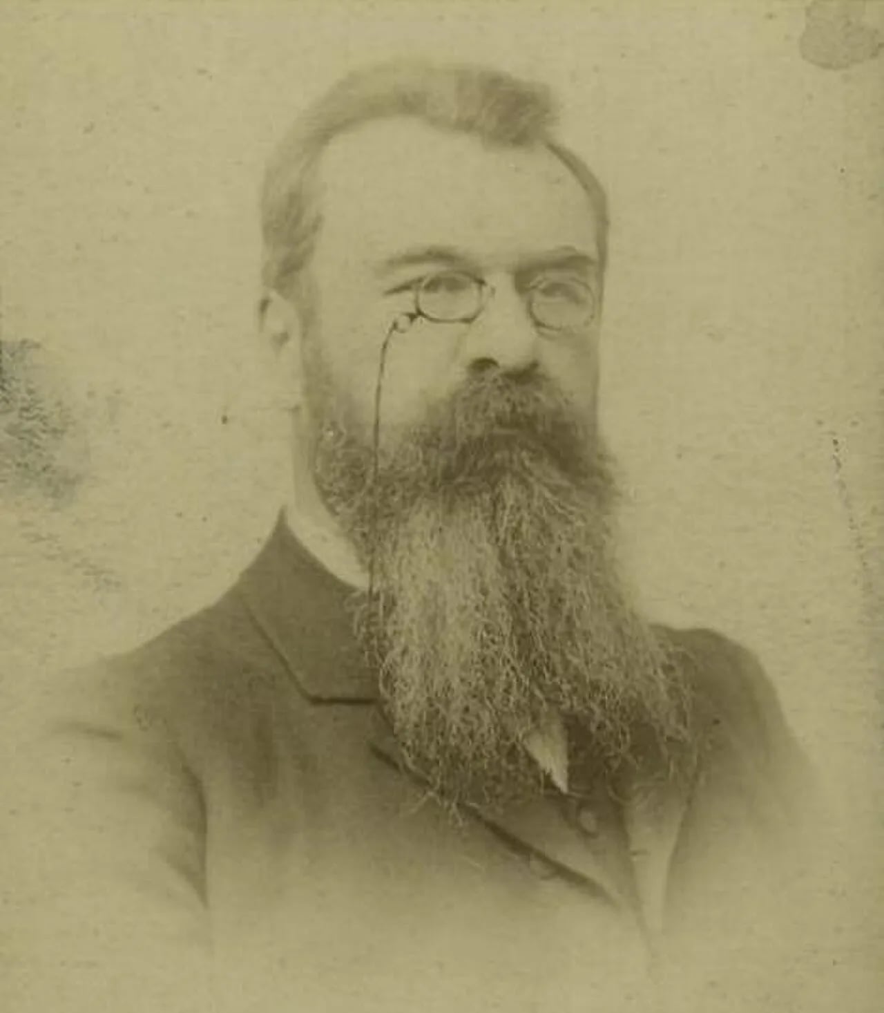Porträt von Władysław Smoleński (1851–1926) – Gedenkseite