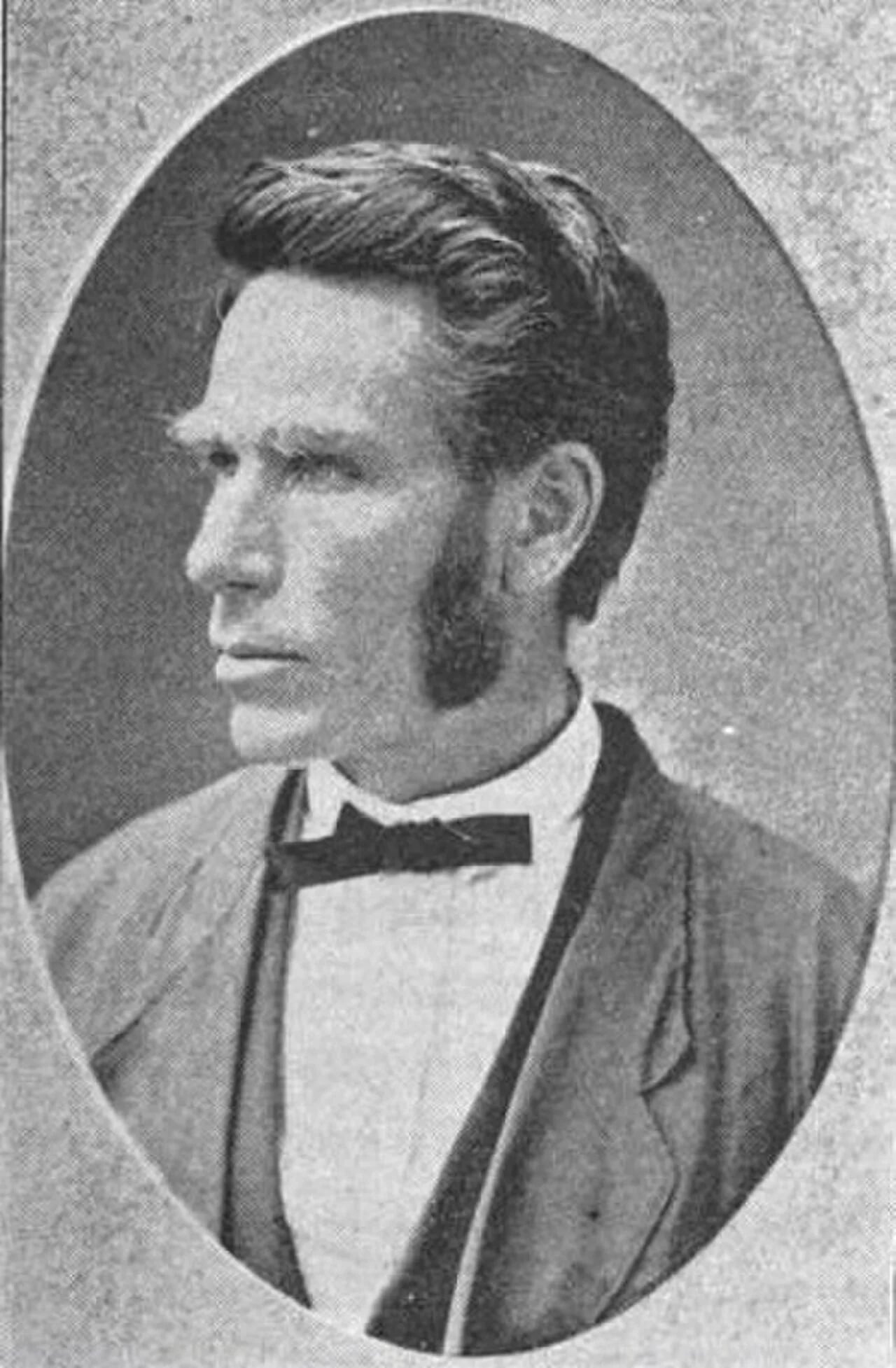 Porträt von Gilbert De La Matyr (1825–1892) – Gedenkseite