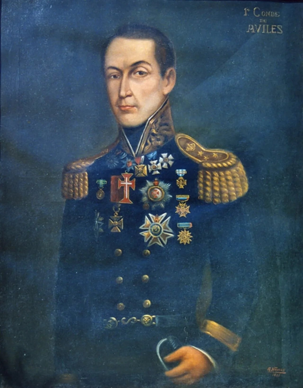 Portrait of Jorge Avilez (1785–1845) – memorial page