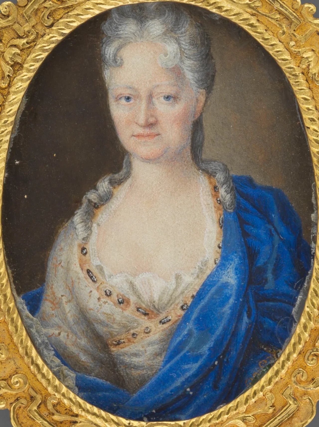 Porträt von Sophie Luise von Hessen-Darmstadt (1670–1758) – Gedenkseite