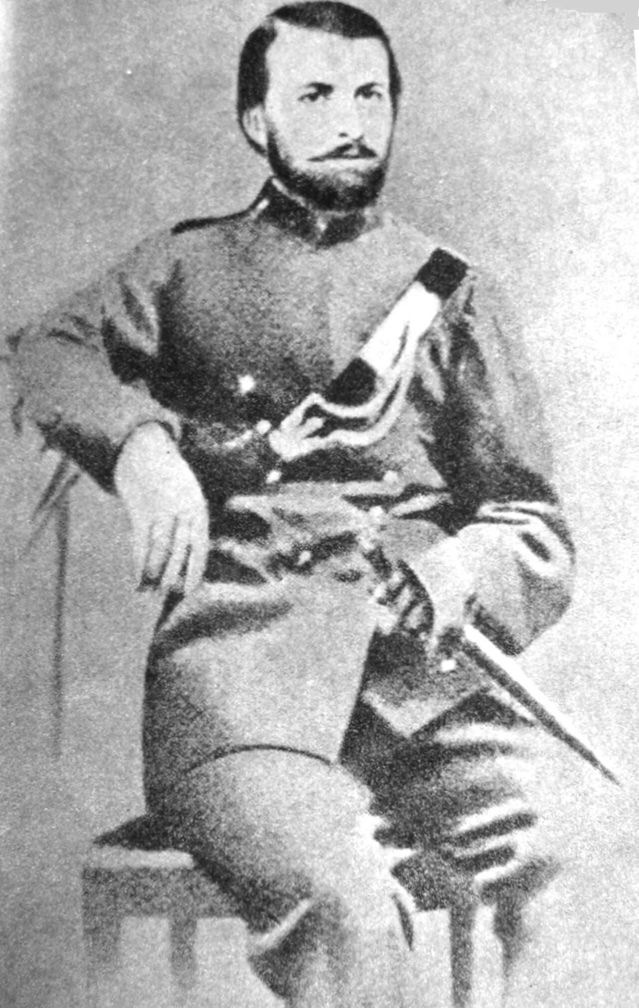 Porträt von Zygmunt Chmieleński (1835–1863) – Gedenkseite