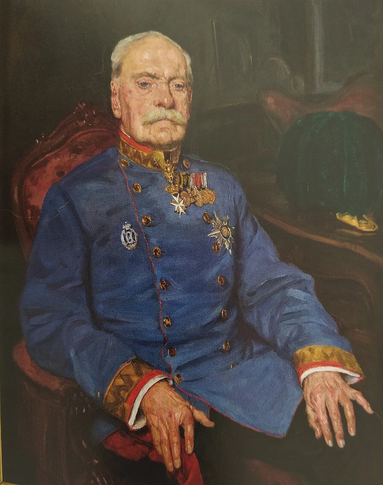 Portrait of Ernst Graf Chotek (1844–1927) – memorial page