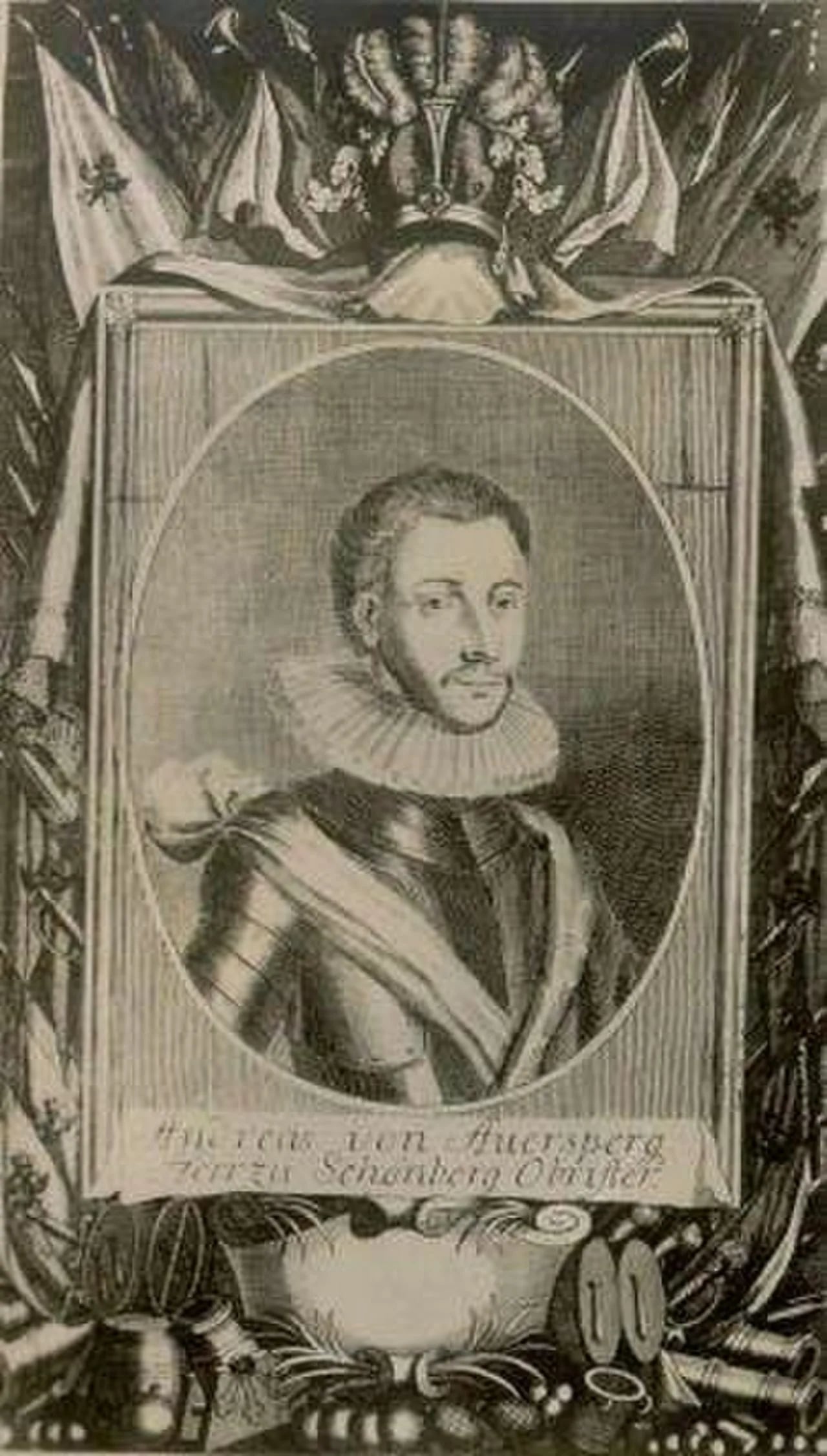 Portrait of Andreas von Auersperg (1556–1593) – memorial page