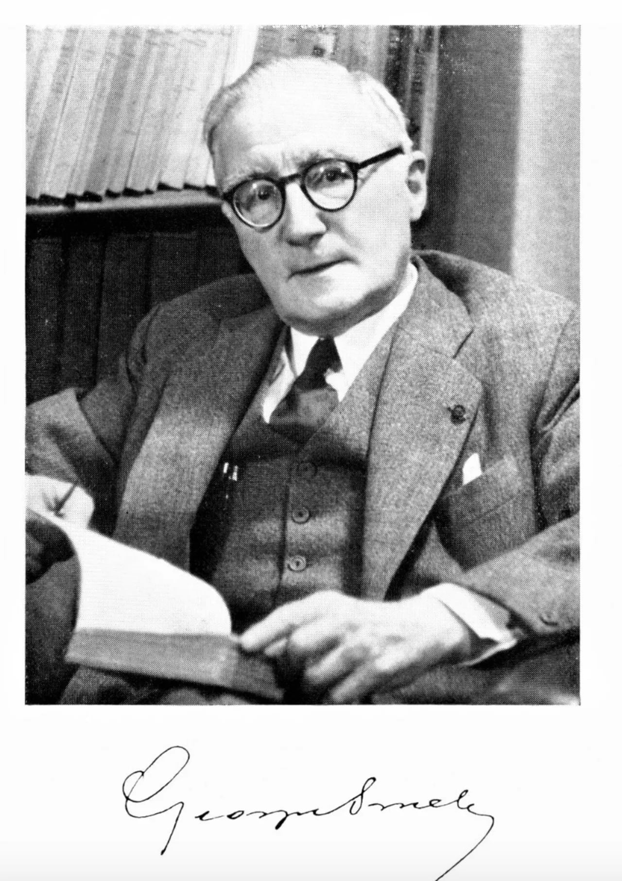 Porträt von Georges Smets (1881–1961) – Gedenkseite