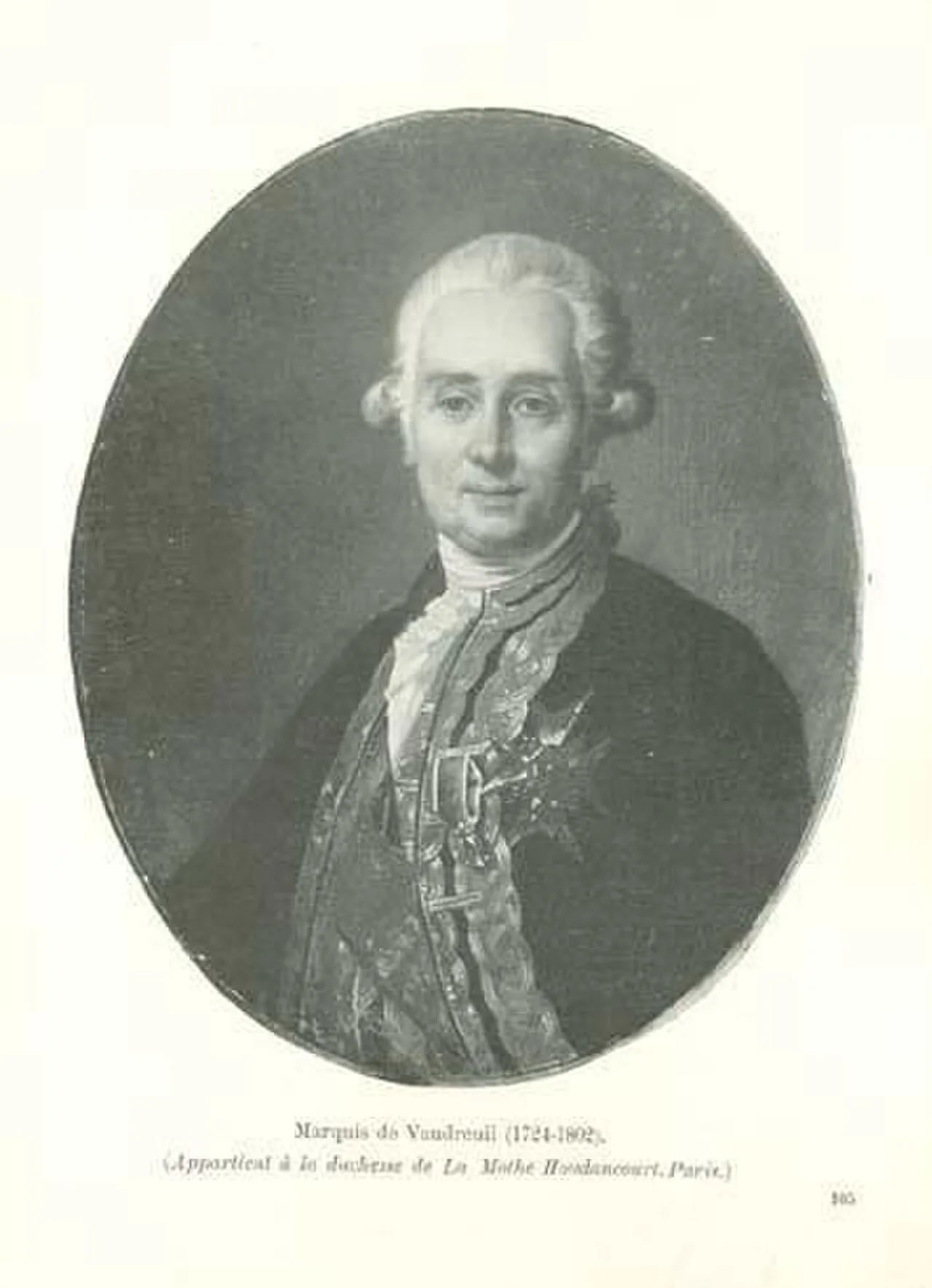 Portrait of Louis-Philippe de Vaudreuil (1724–1802) – memorial page