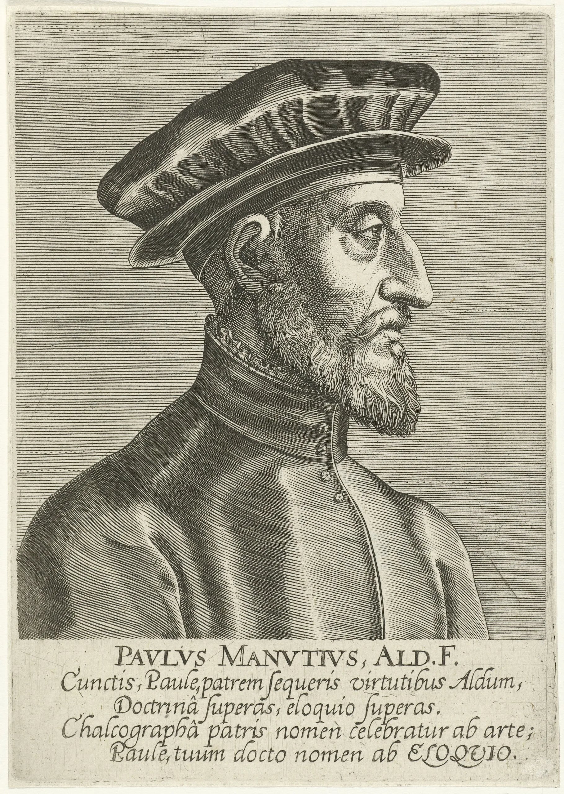 Portrait of Paulus Manutius (1512–1574) – memorial page