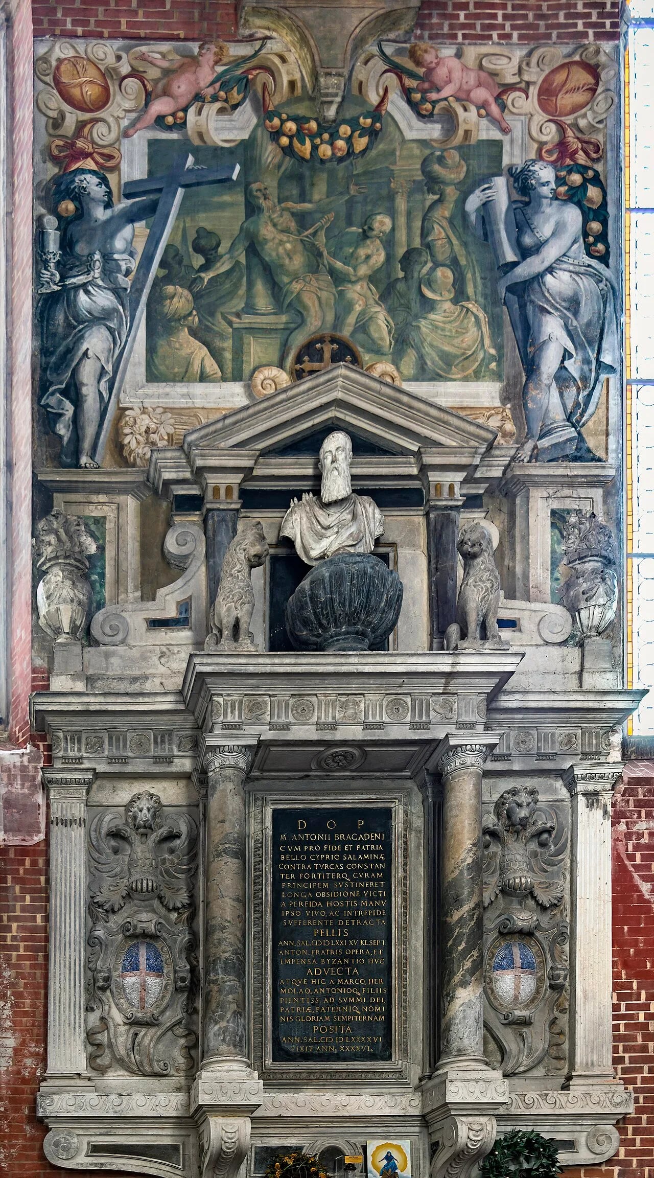 Portrait of Marcantonio Bragadin (1523–1571) – memorial page