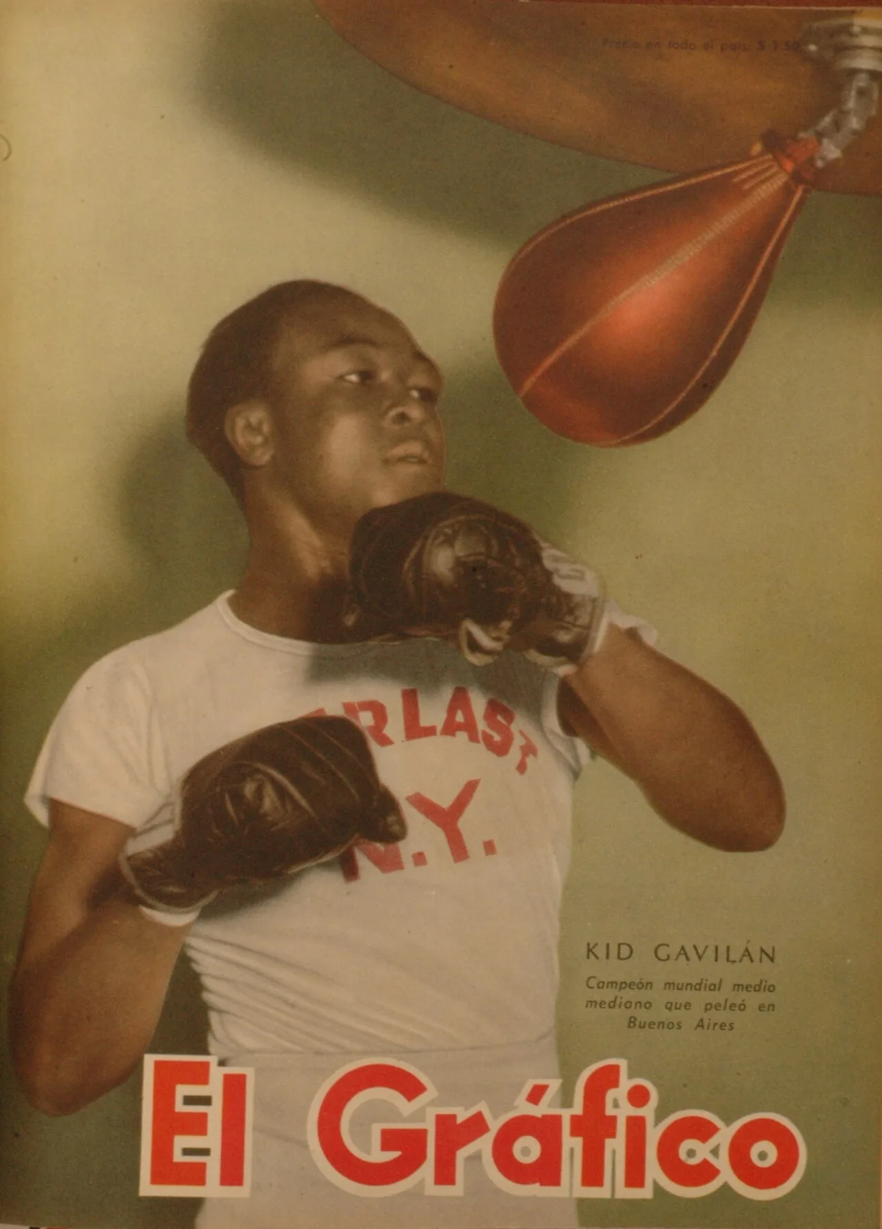 Porträt von Kid Gavilán (1926–2003) – Gedenkseite