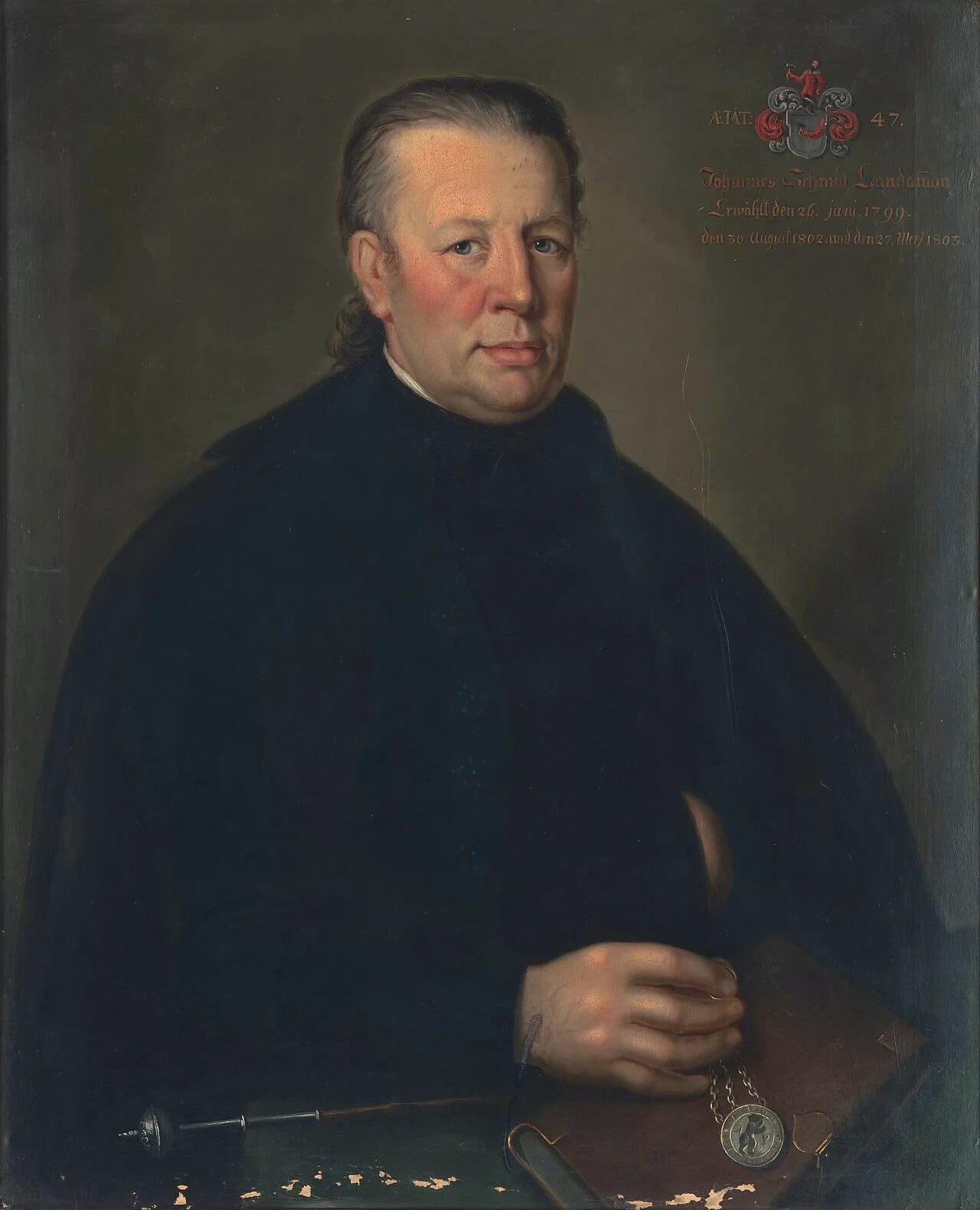 Porträt von Johannes Schmid (1758–1822) – Gedenkseite