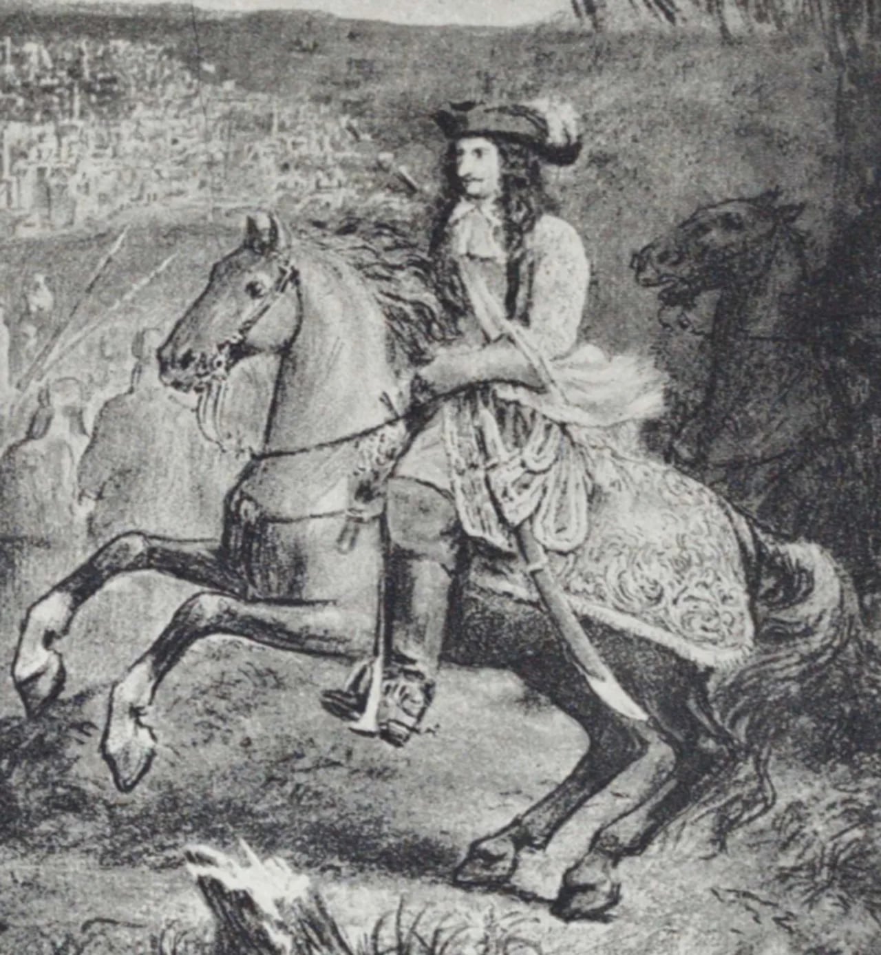 Porträt von Charles Olier de Nointel (1635–1685) – Gedenkseite