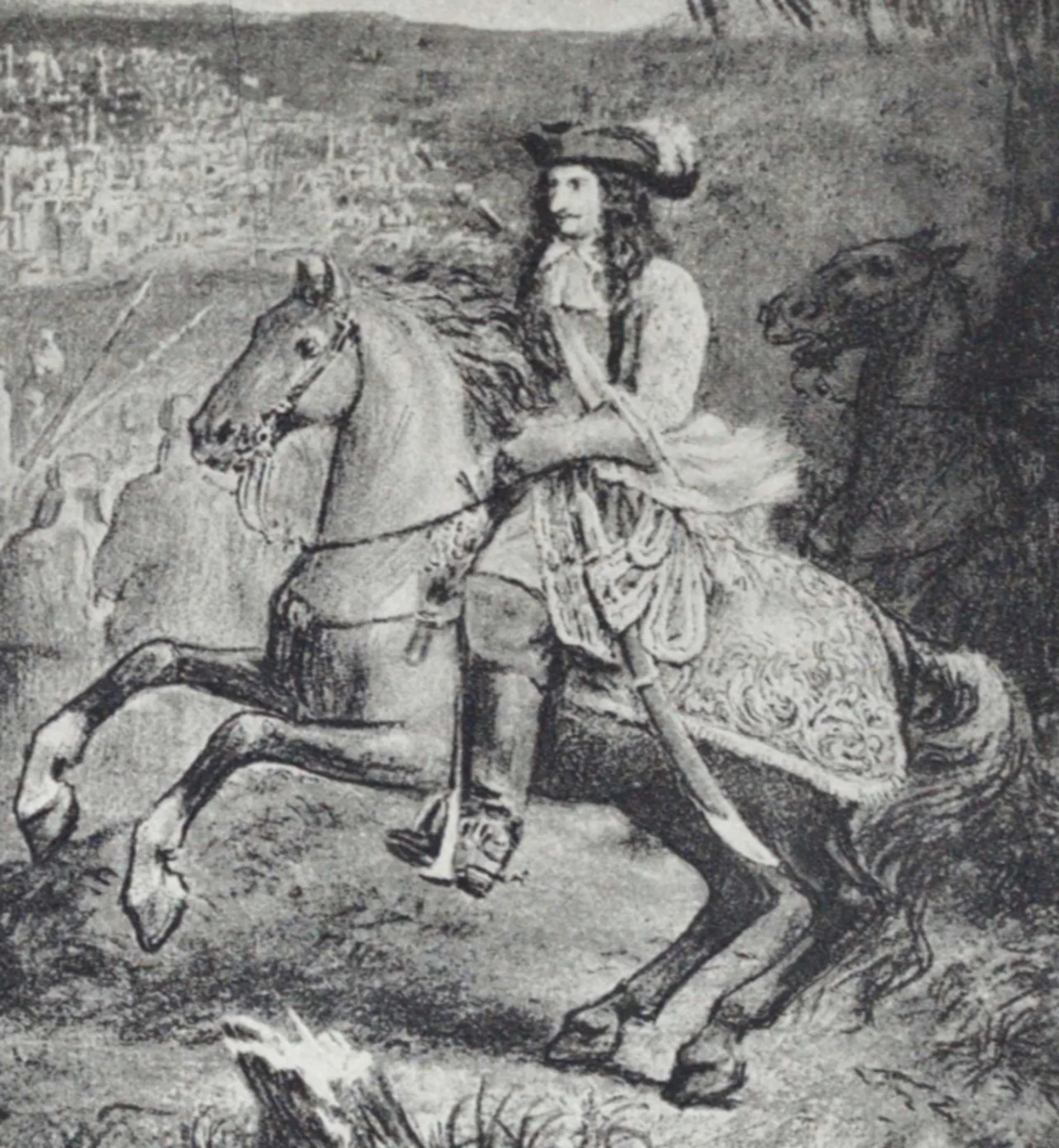 Porträt von Charles Olier de Nointel (1635–1685) – Gedenkseite