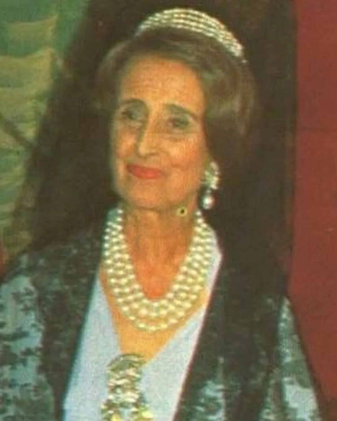 Porträt von Carmen Polo y Martínez-Valdés (1900–1988) – Gedenkseite