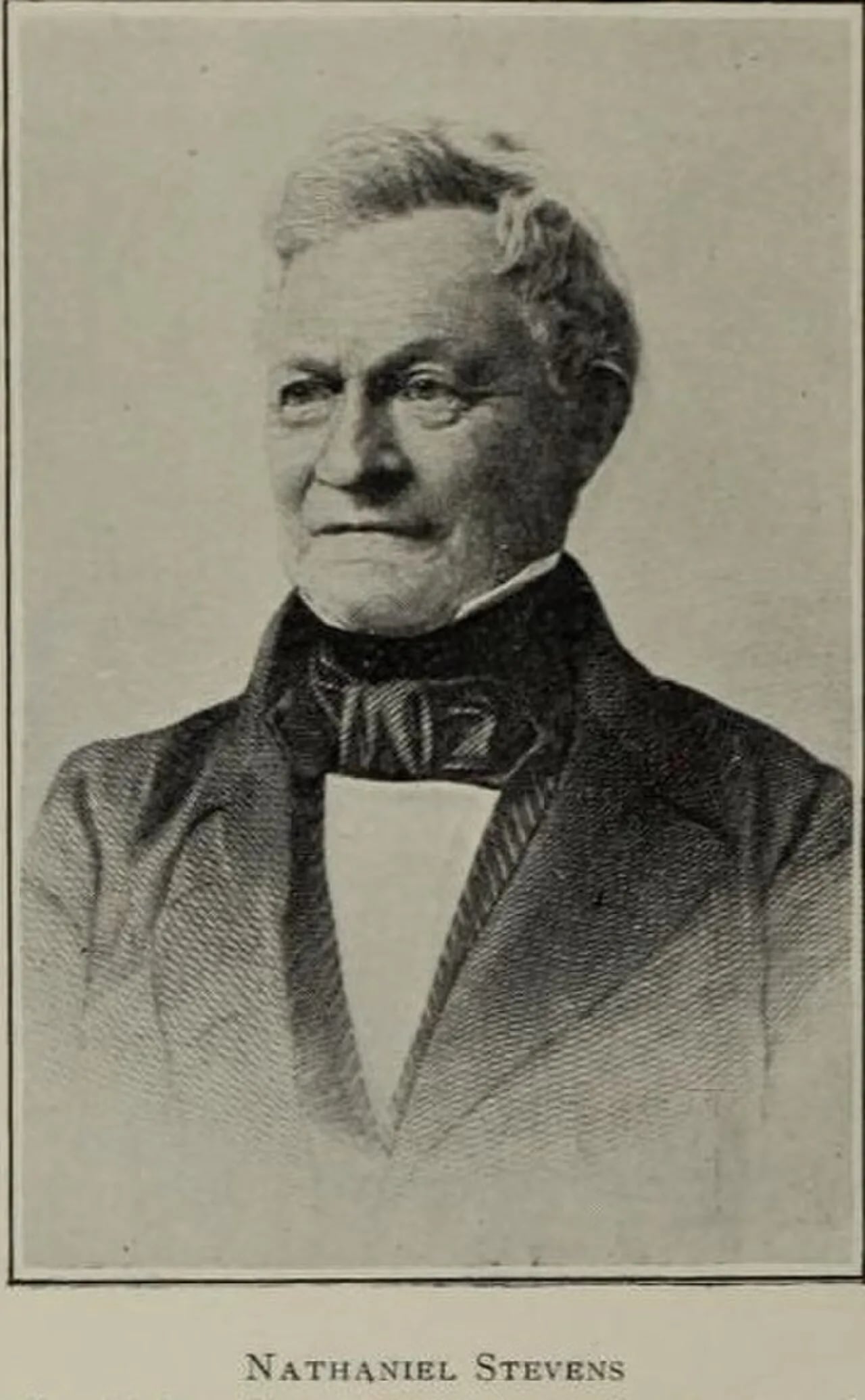 Porträt von Nathaniel Stevens (1786–1865) – Gedenkseite