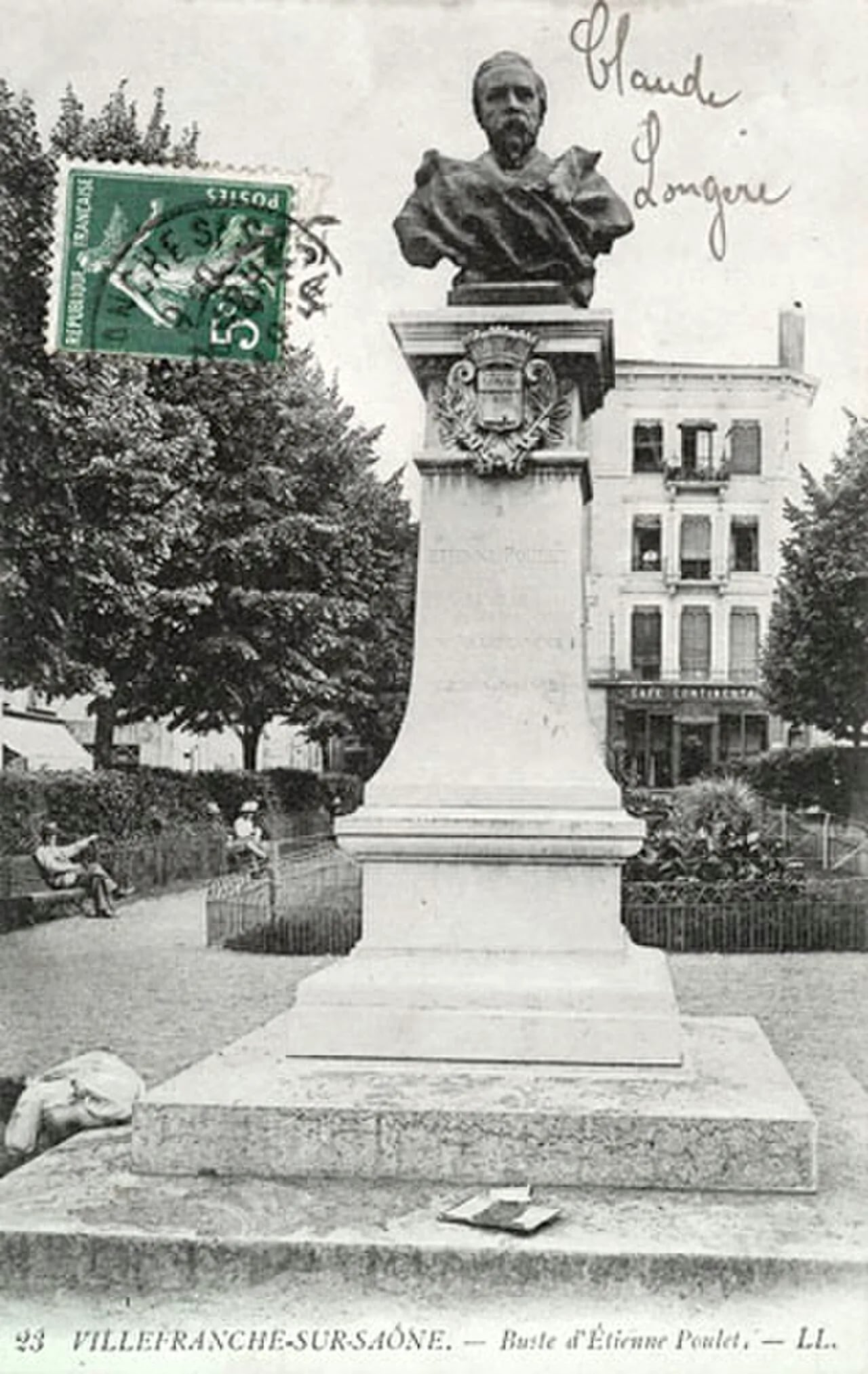Porträt von Étienne Poulet (1832–1883) – Gedenkseite