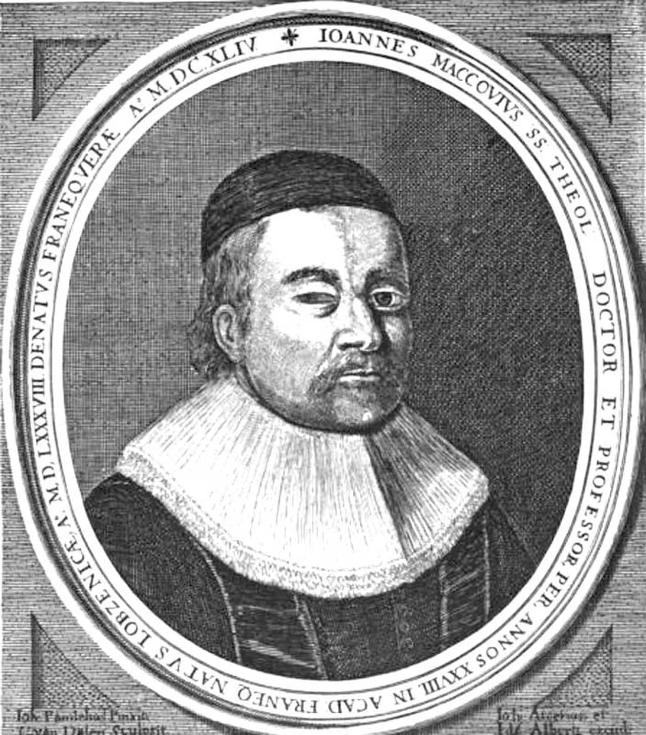 Portrait of Johannes Maccovius (1588–1644) – memorial page