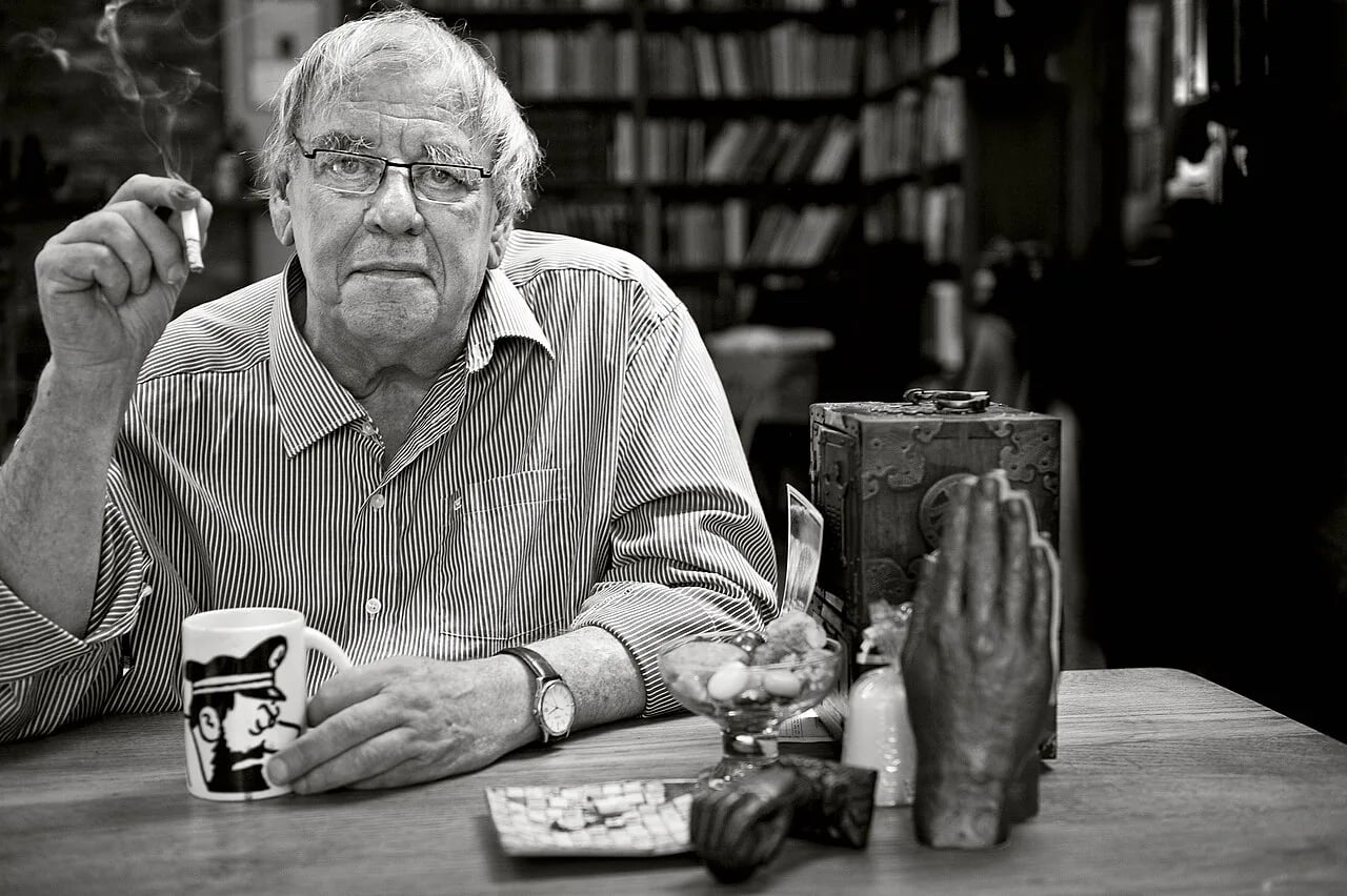 Porträt von Jeroen Brouwers (1940–2022) – Gedenkseite