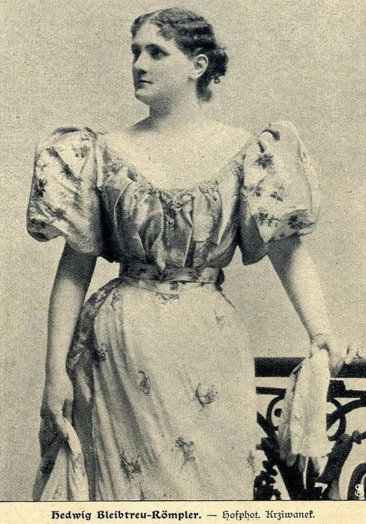 Porträt von Hedwig Bleibtreu (1868–1958) – Gedenkseite