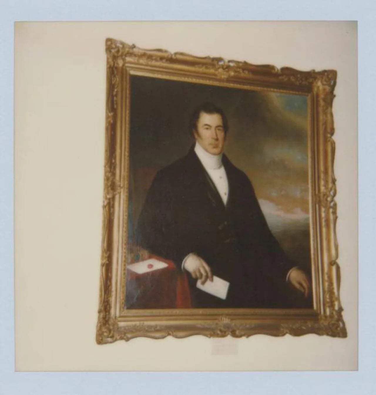 Porträt von Frans van Bern (1786–1851) – Gedenkseite