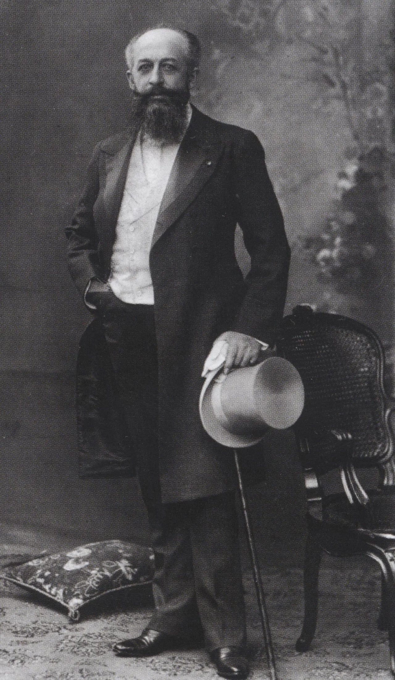 Porträt von Georges Nagelmackers (1845–1905) – Gedenkseite